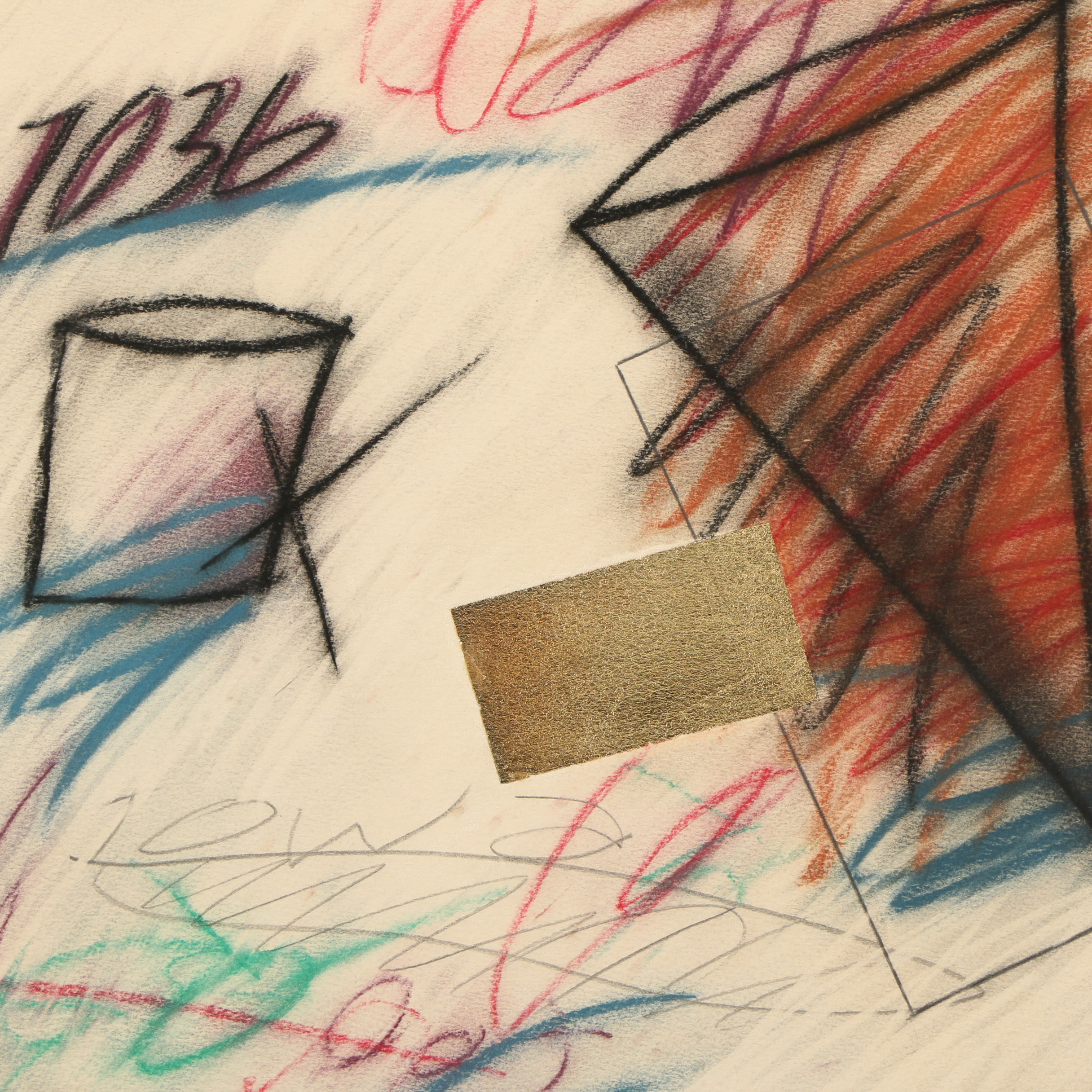 20th Century Lithograph and Pastel Drawings