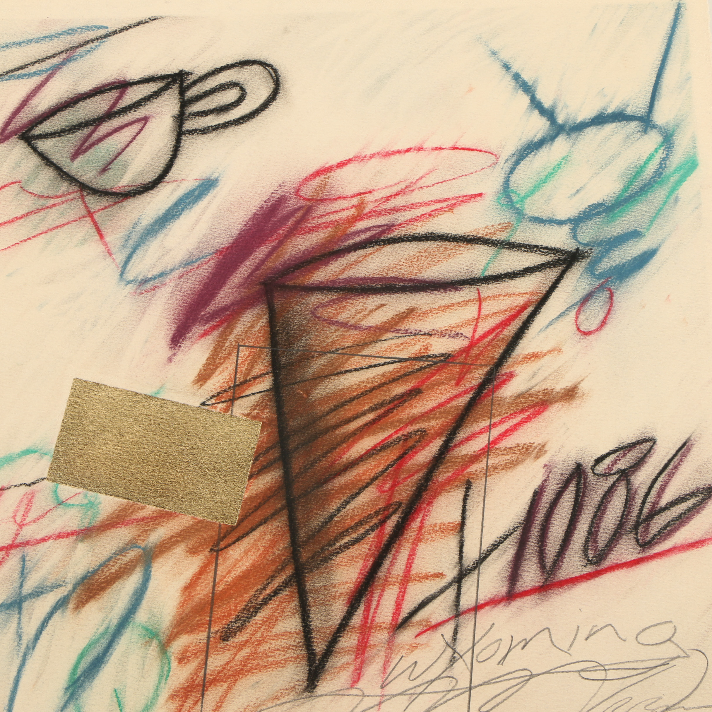 20th Century Lithograph and Pastel Drawings