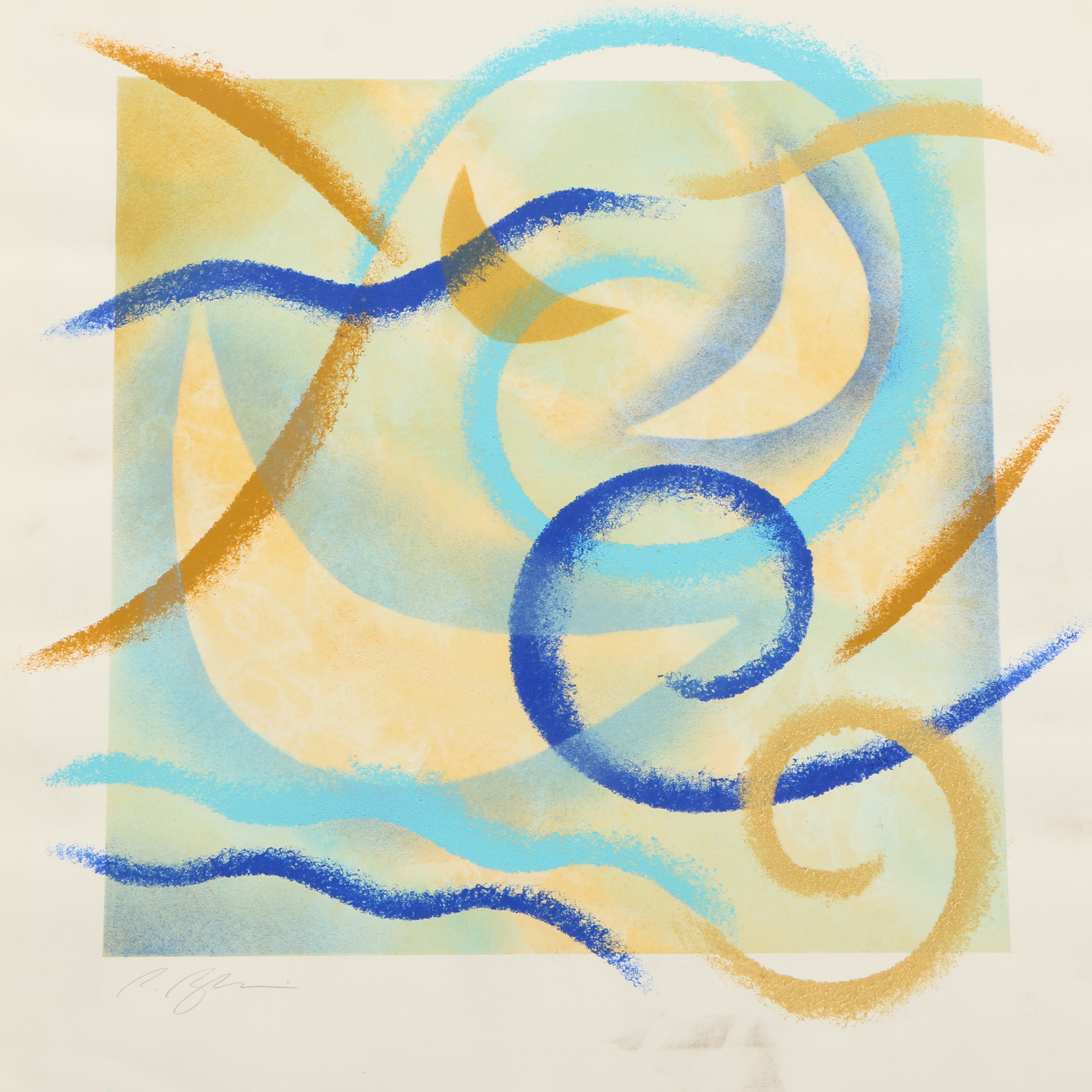 20th Century Lithograph and Pastel Drawings