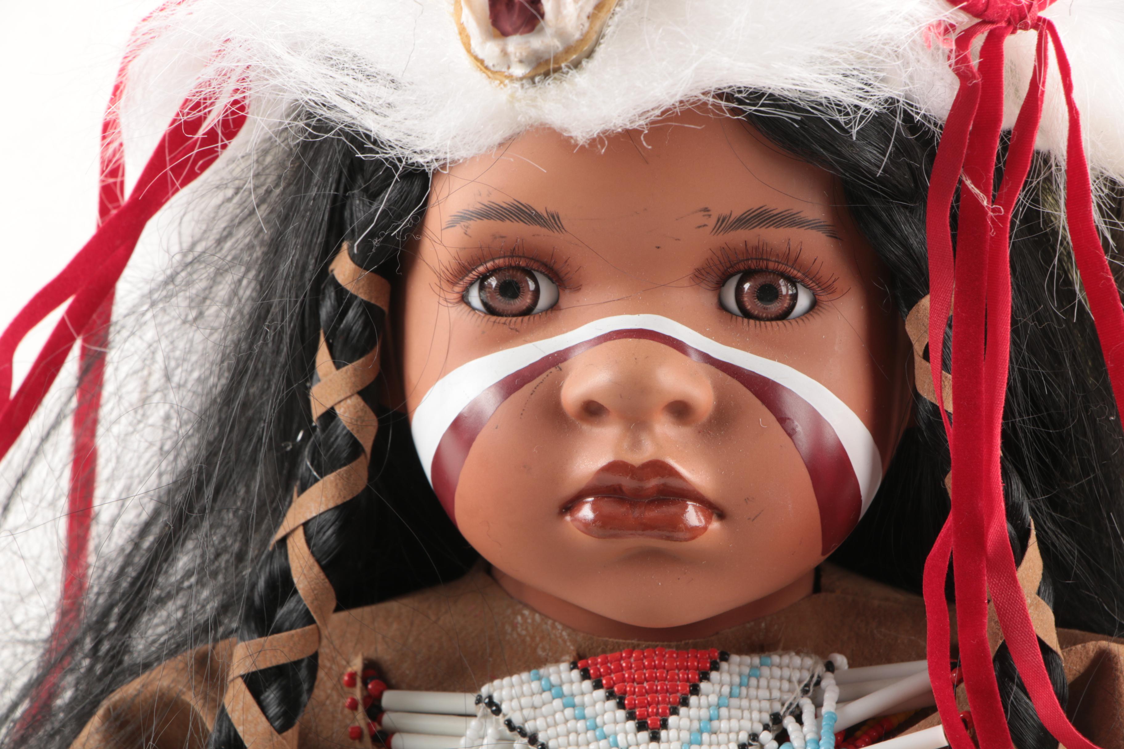 Timeless Lodge Native American Style Dolls