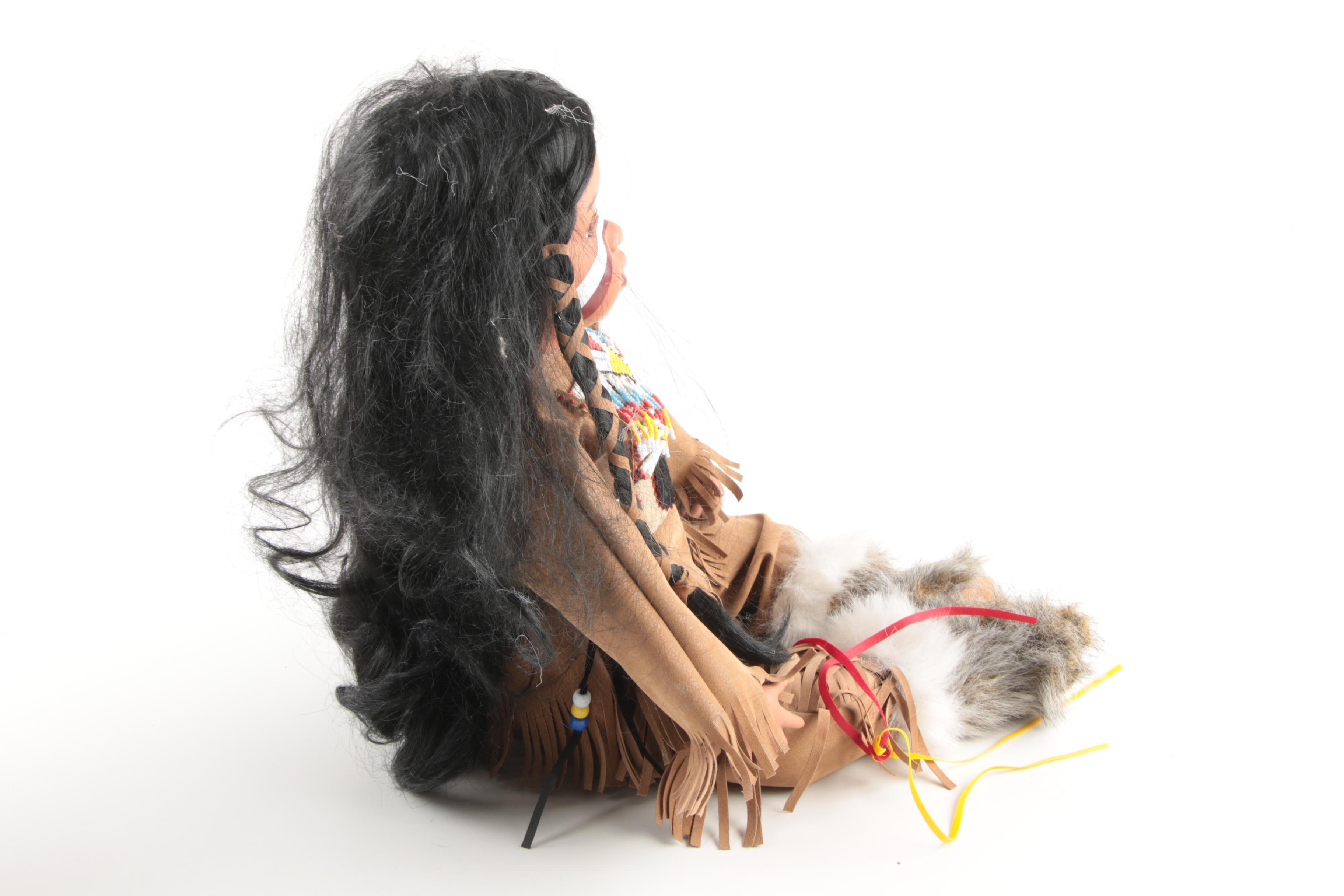 Timeless Lodge Native American Style Dolls