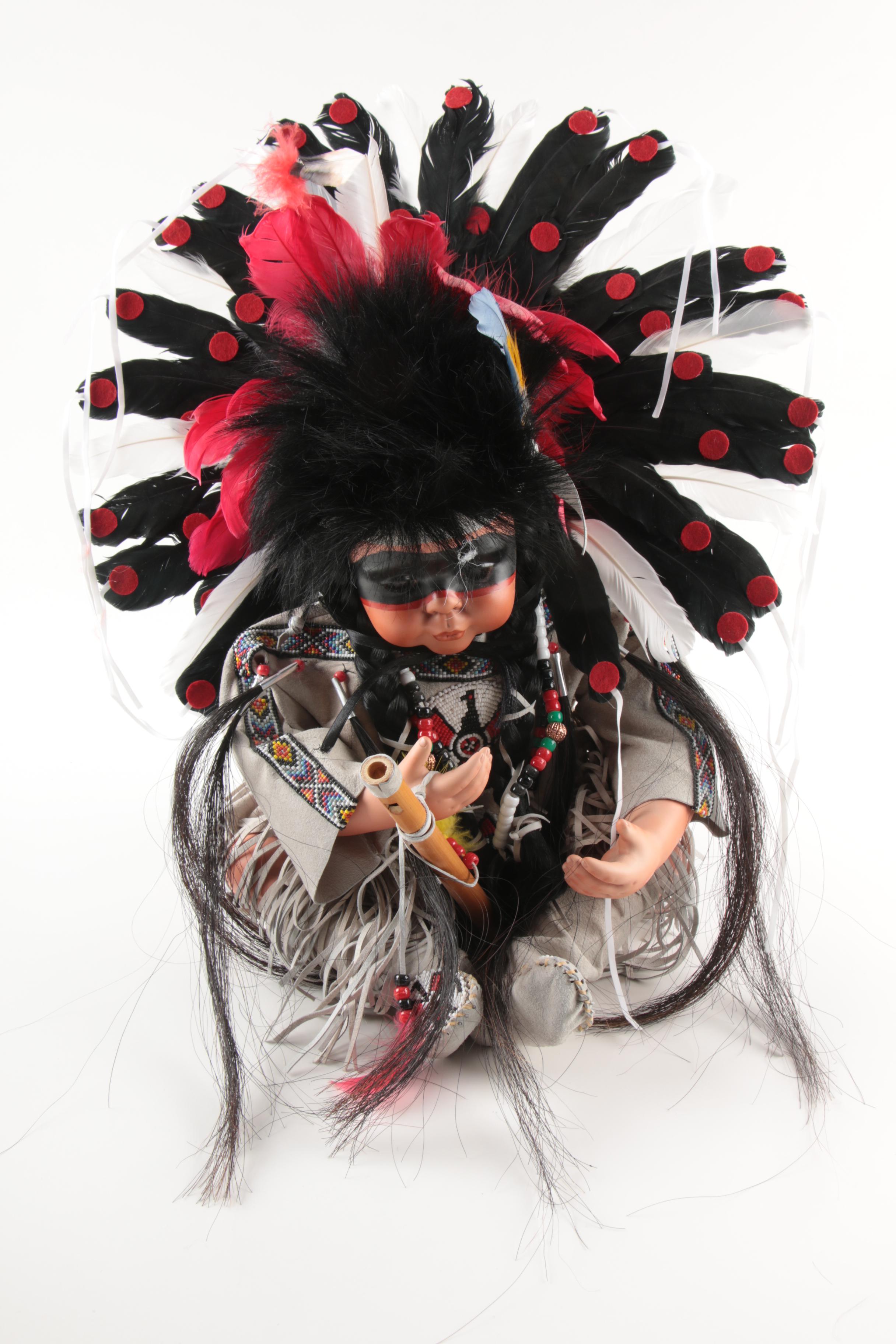 Timeless Lodge Native American Style Dolls