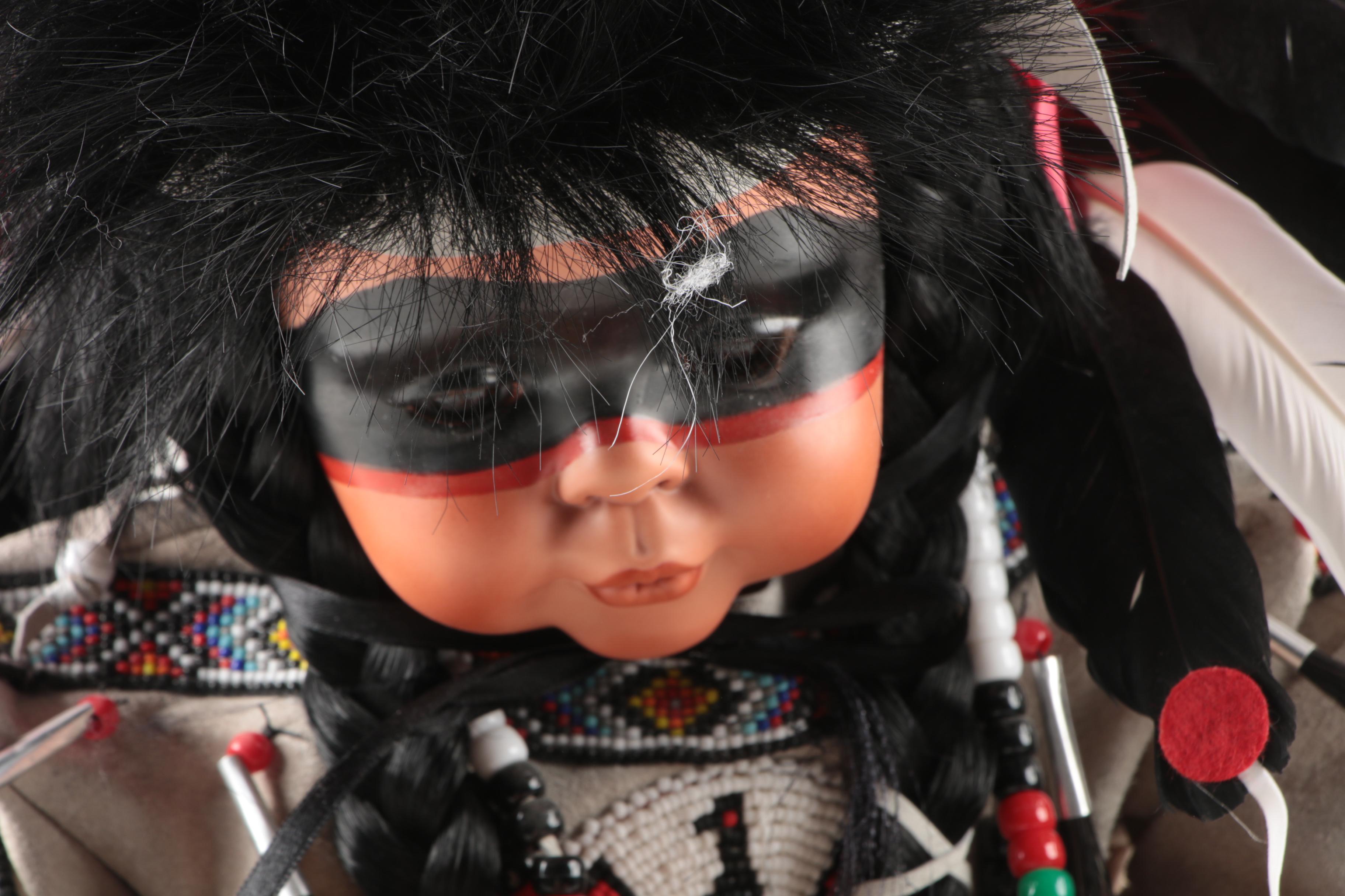 Timeless Lodge Native American Style Dolls