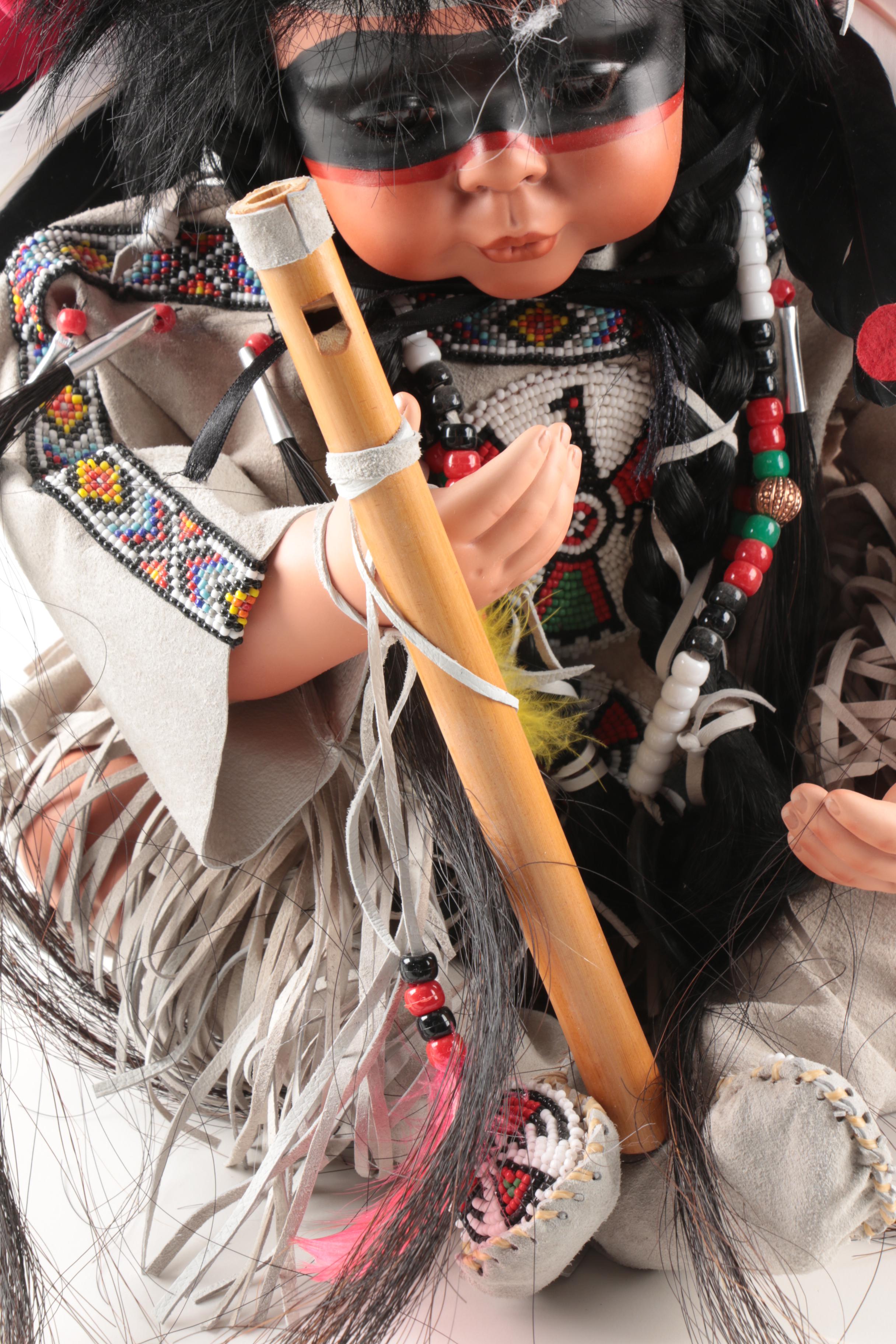 Timeless Lodge Native American Style Dolls