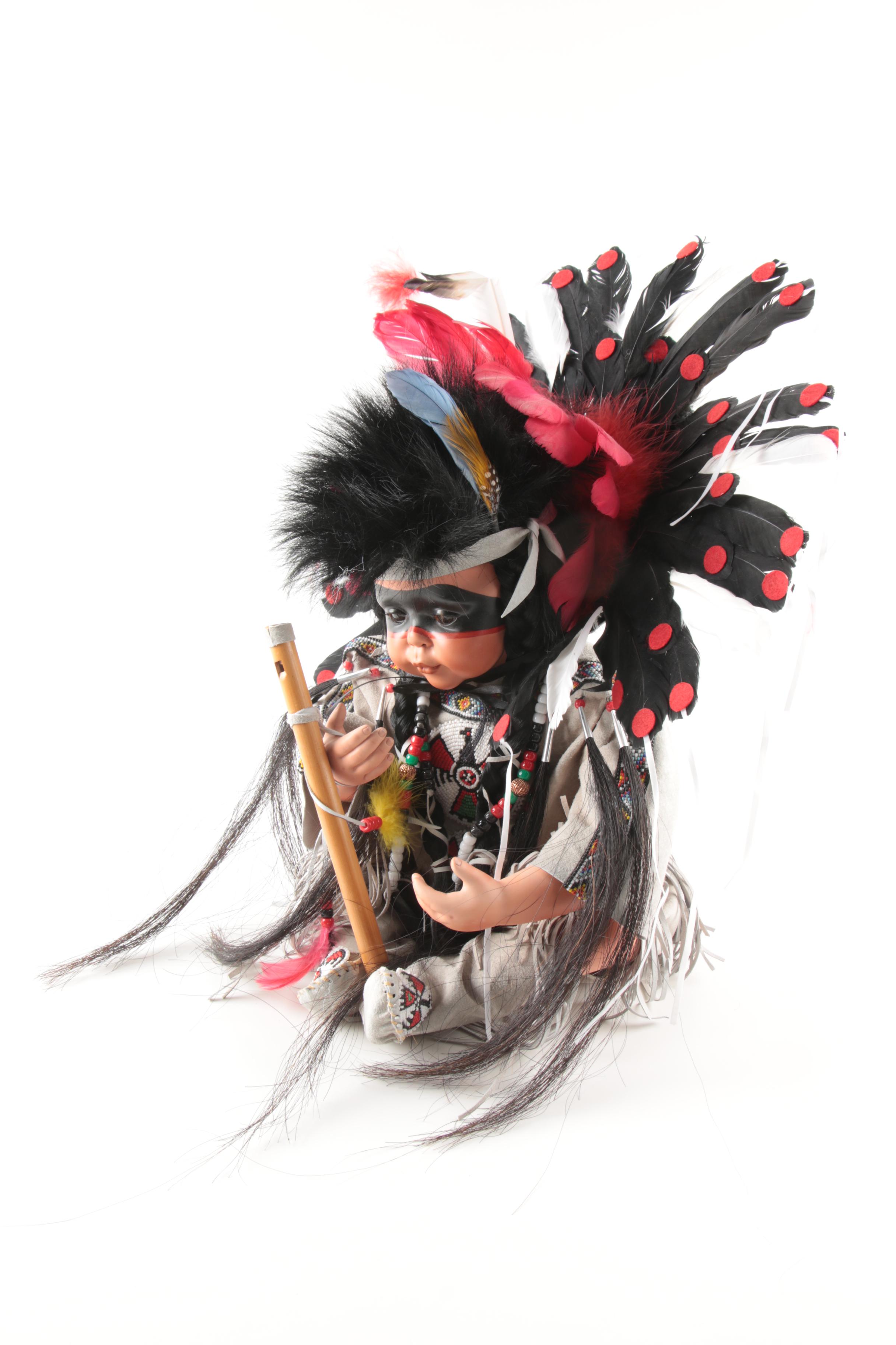 Timeless Lodge Native American Style Dolls