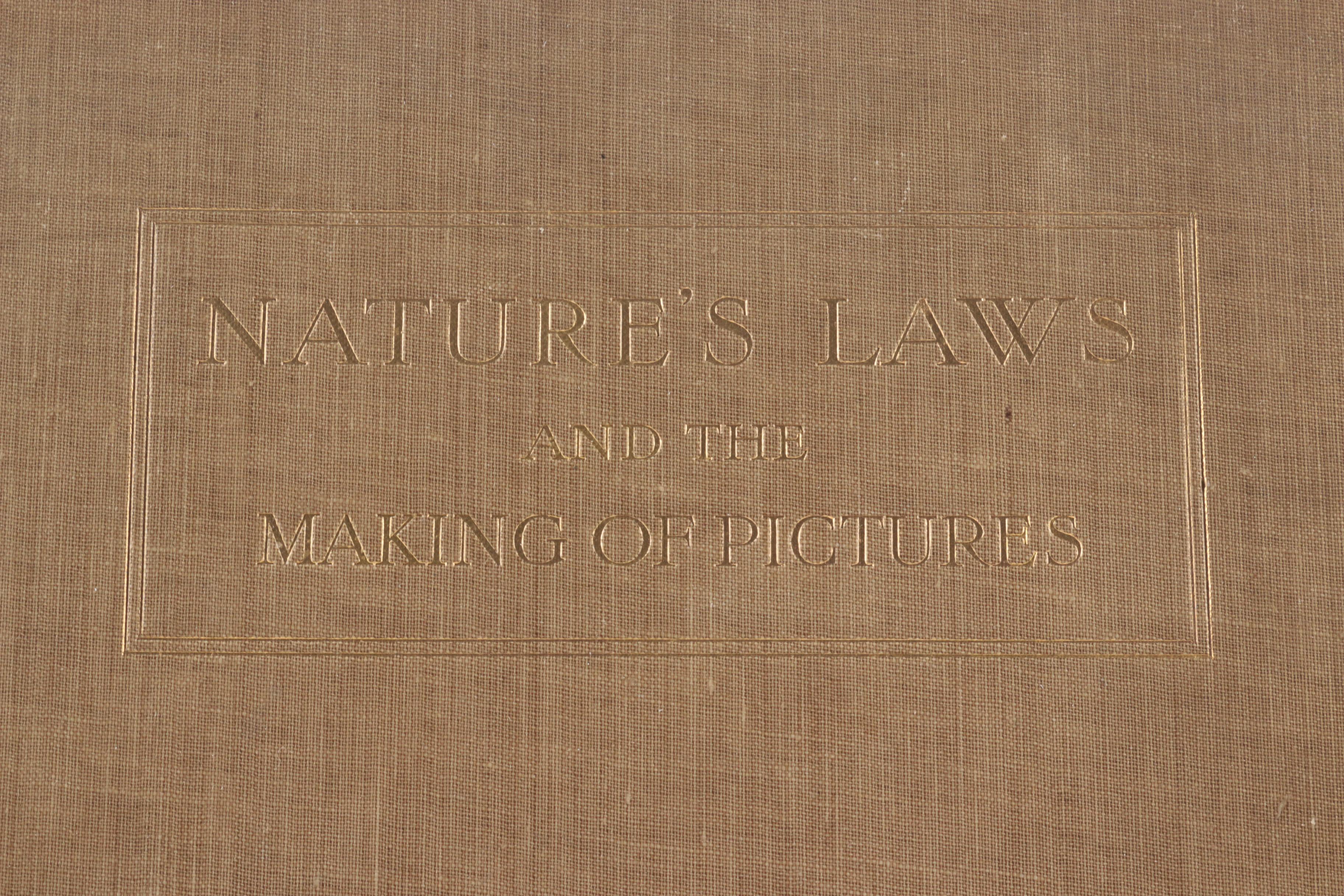 1903 "Nature's Laws and Making of Pictures" by W.L. Wyllie
