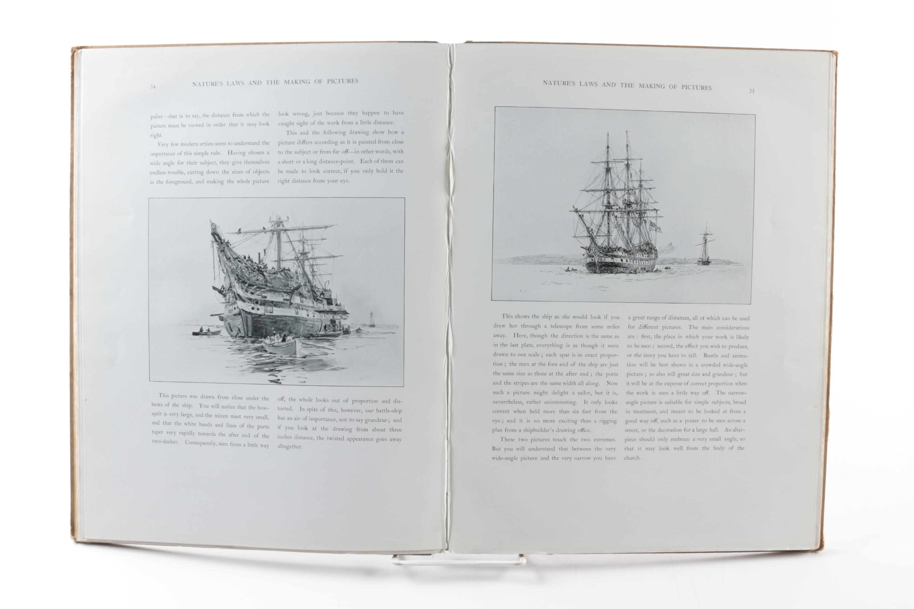 1903 "Nature's Laws and Making of Pictures" by W.L. Wyllie