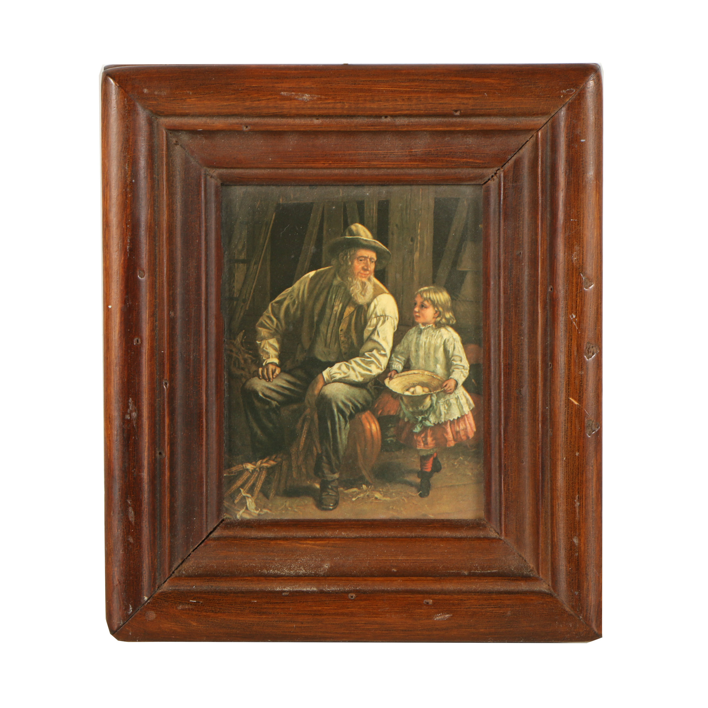 Offset Lithograph After Thomas Waterman Wood "American Farmer"