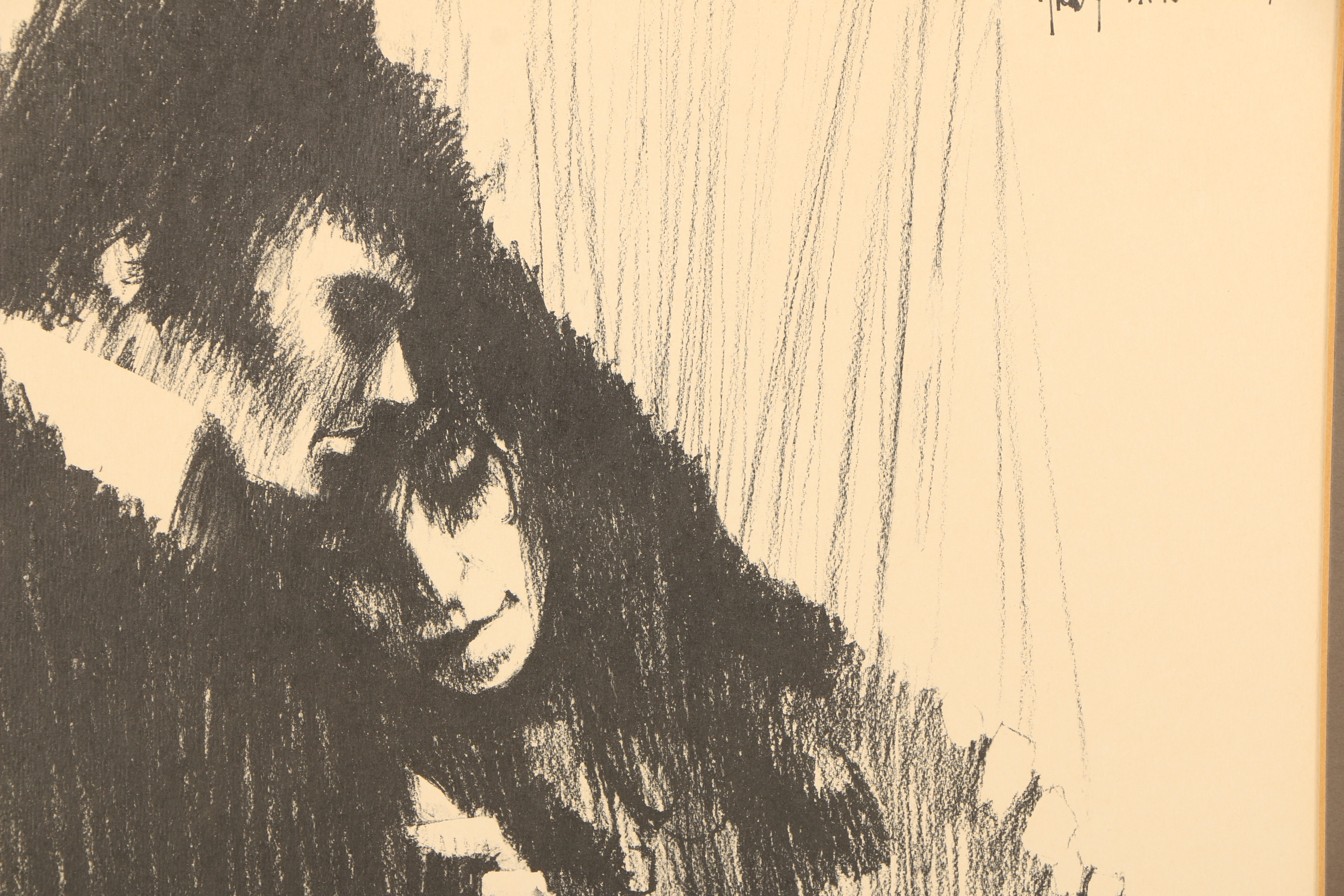 Halftone Print After Aldo Luongo of a Couple