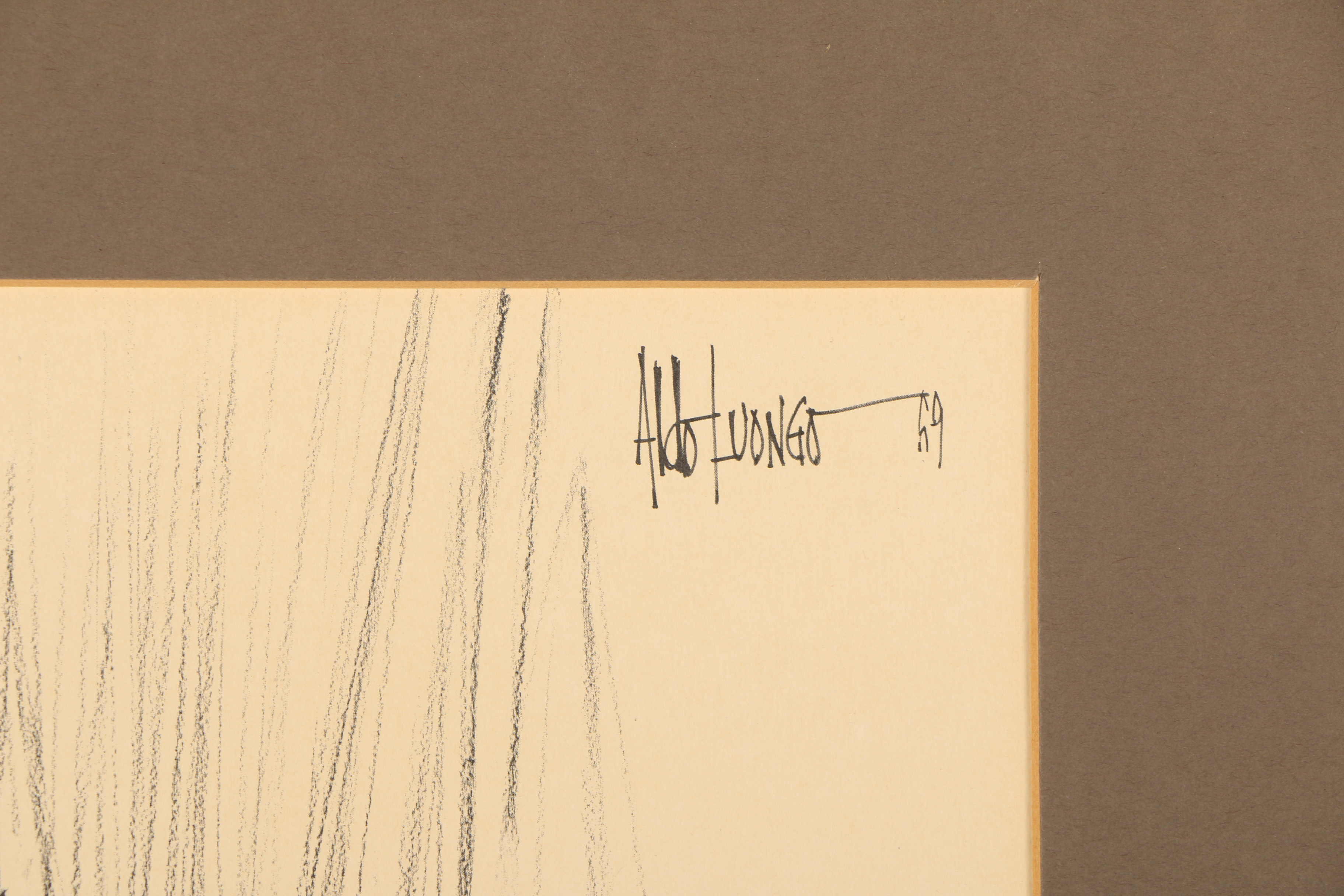 Halftone Print After Aldo Luongo of a Couple