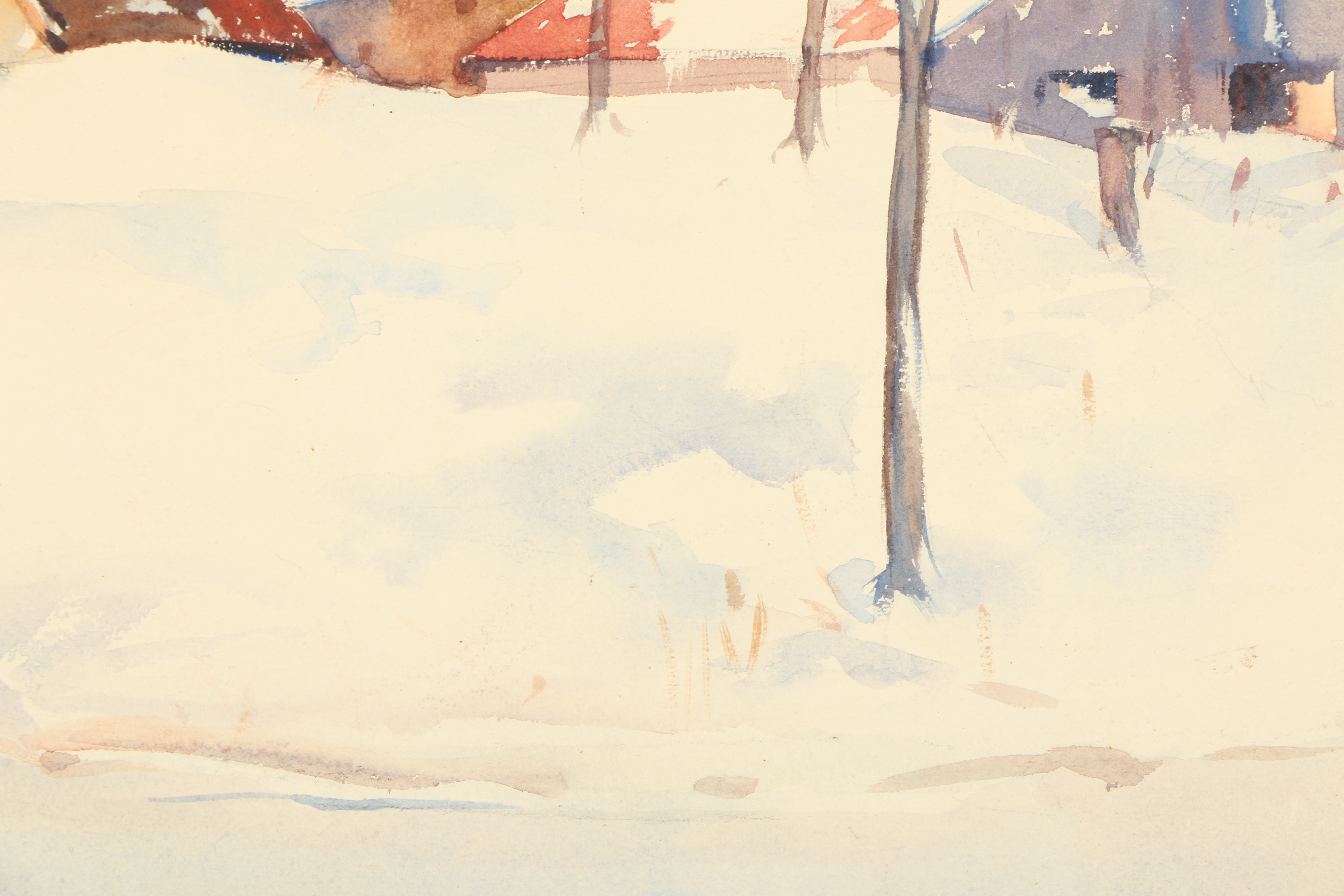 1943 K. P. Lauten Watercolor