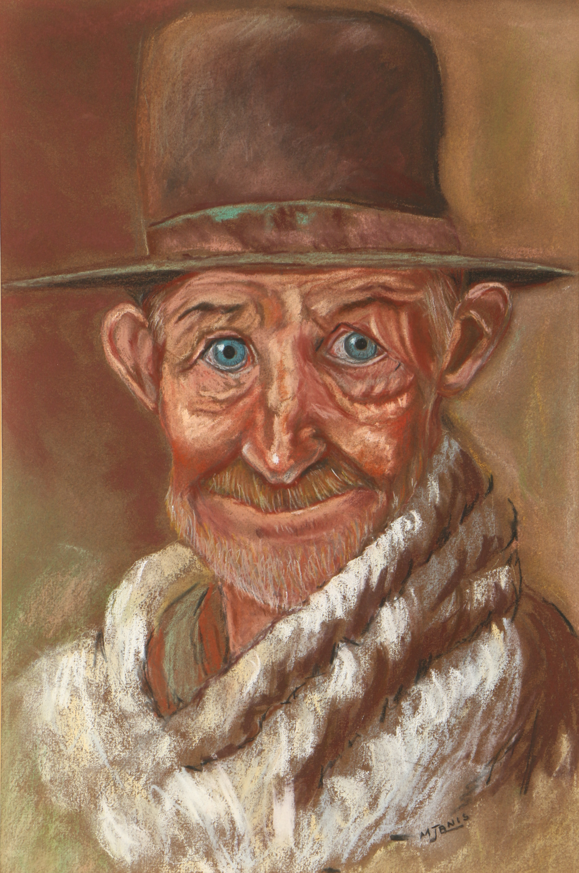 M. Janis Pastel Drawing