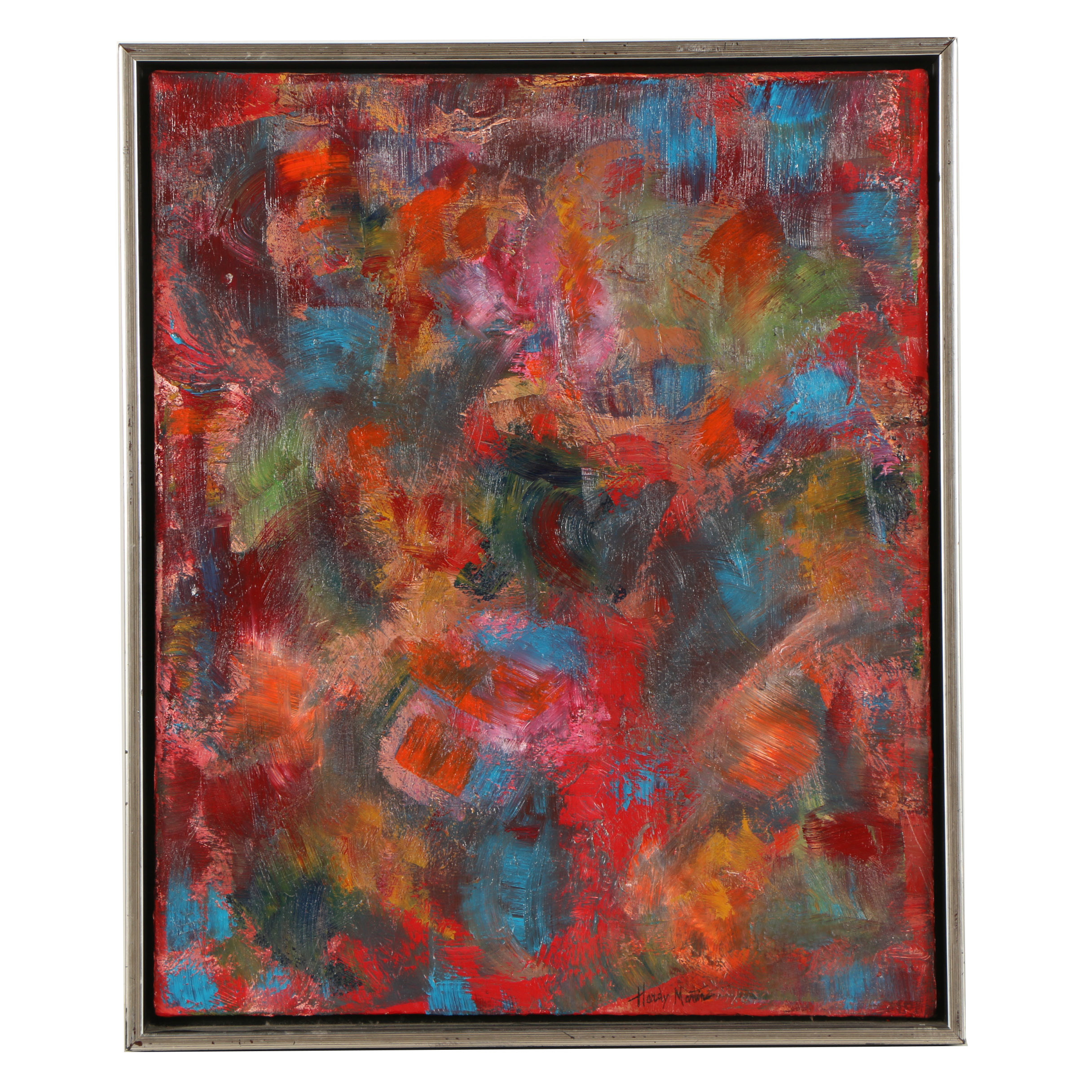 Hardy Martin Abstract Oil Painting on Canvas