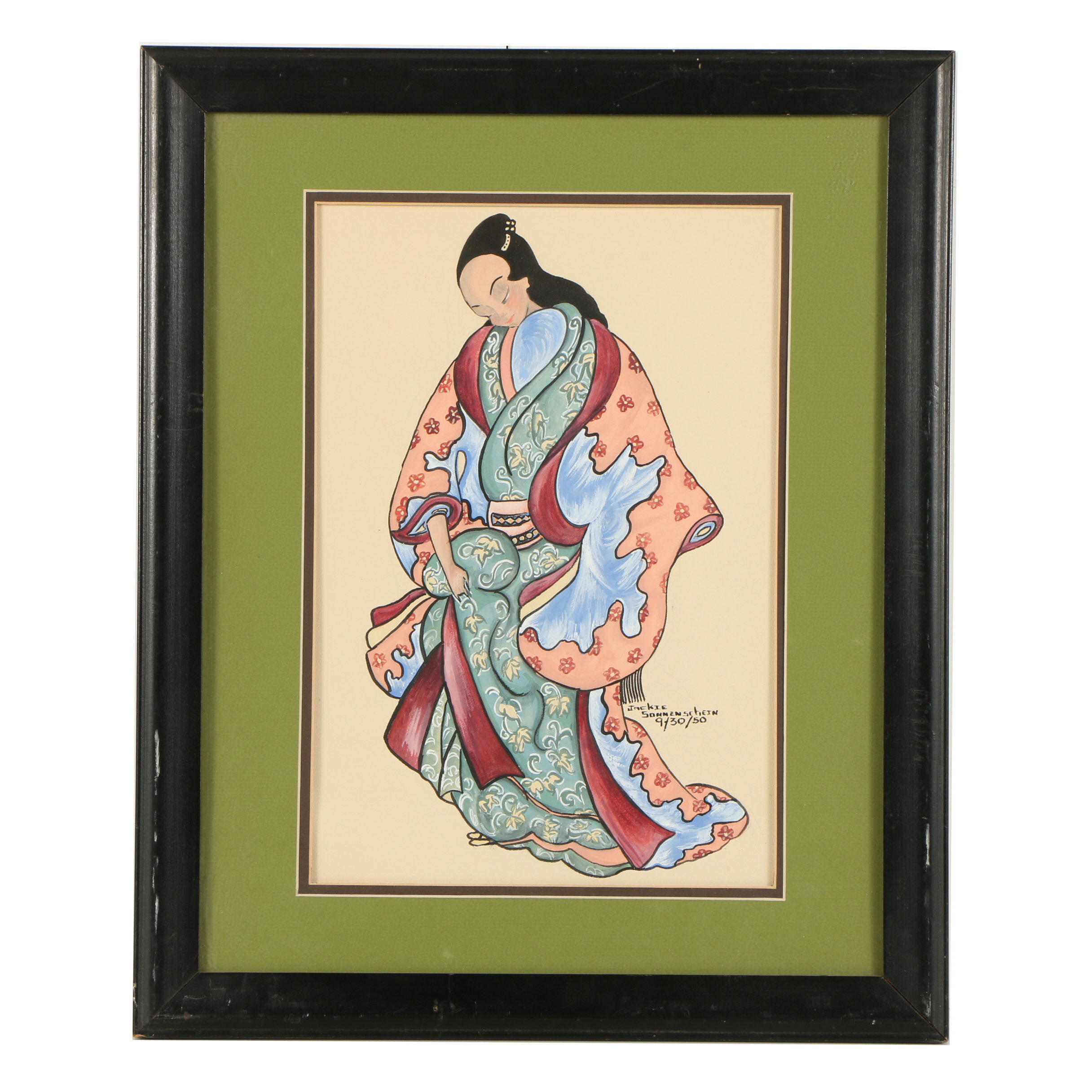 Jackie Sonnenschein Gouache Painting