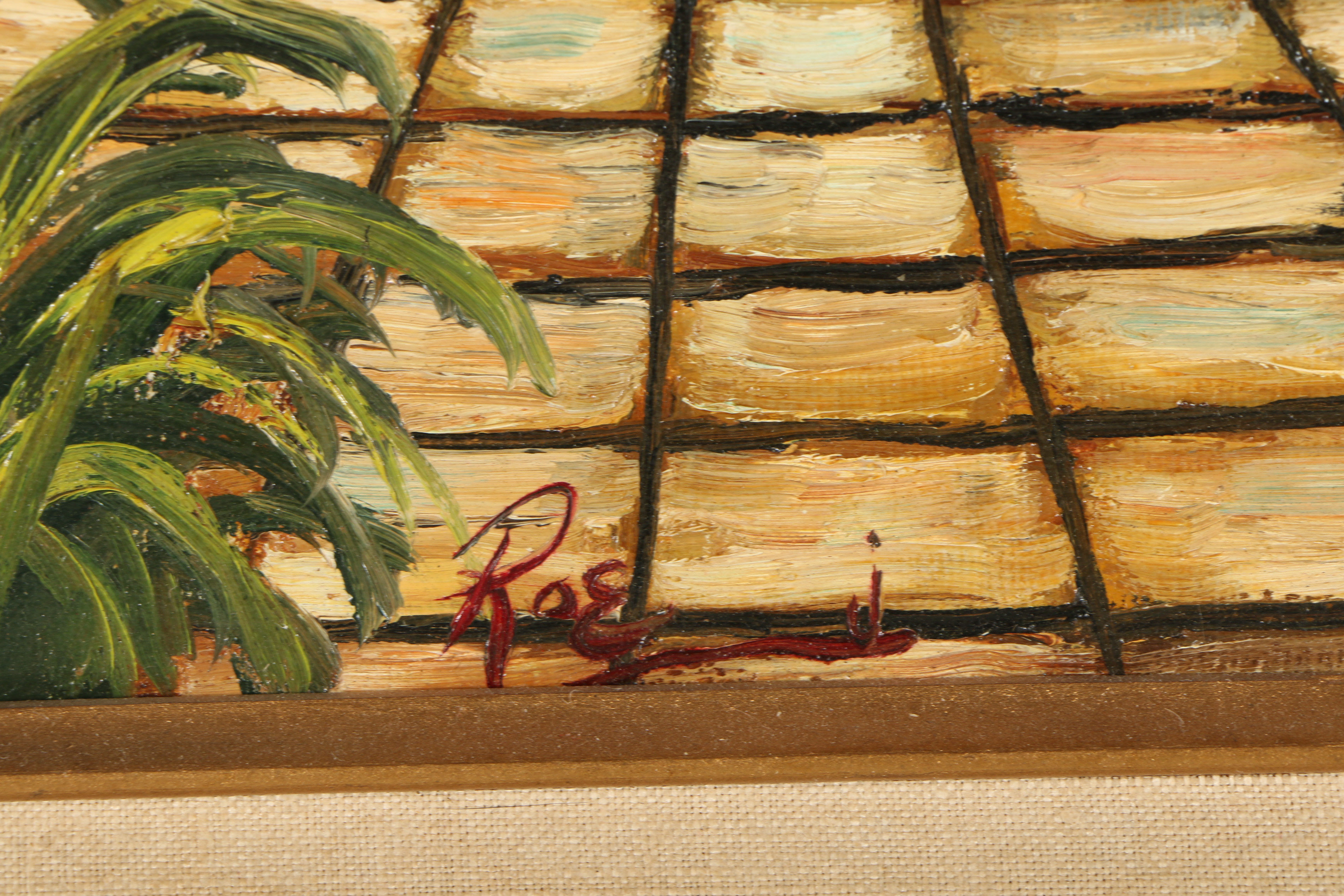 Oil Painting of Mission San Juan Capistrano