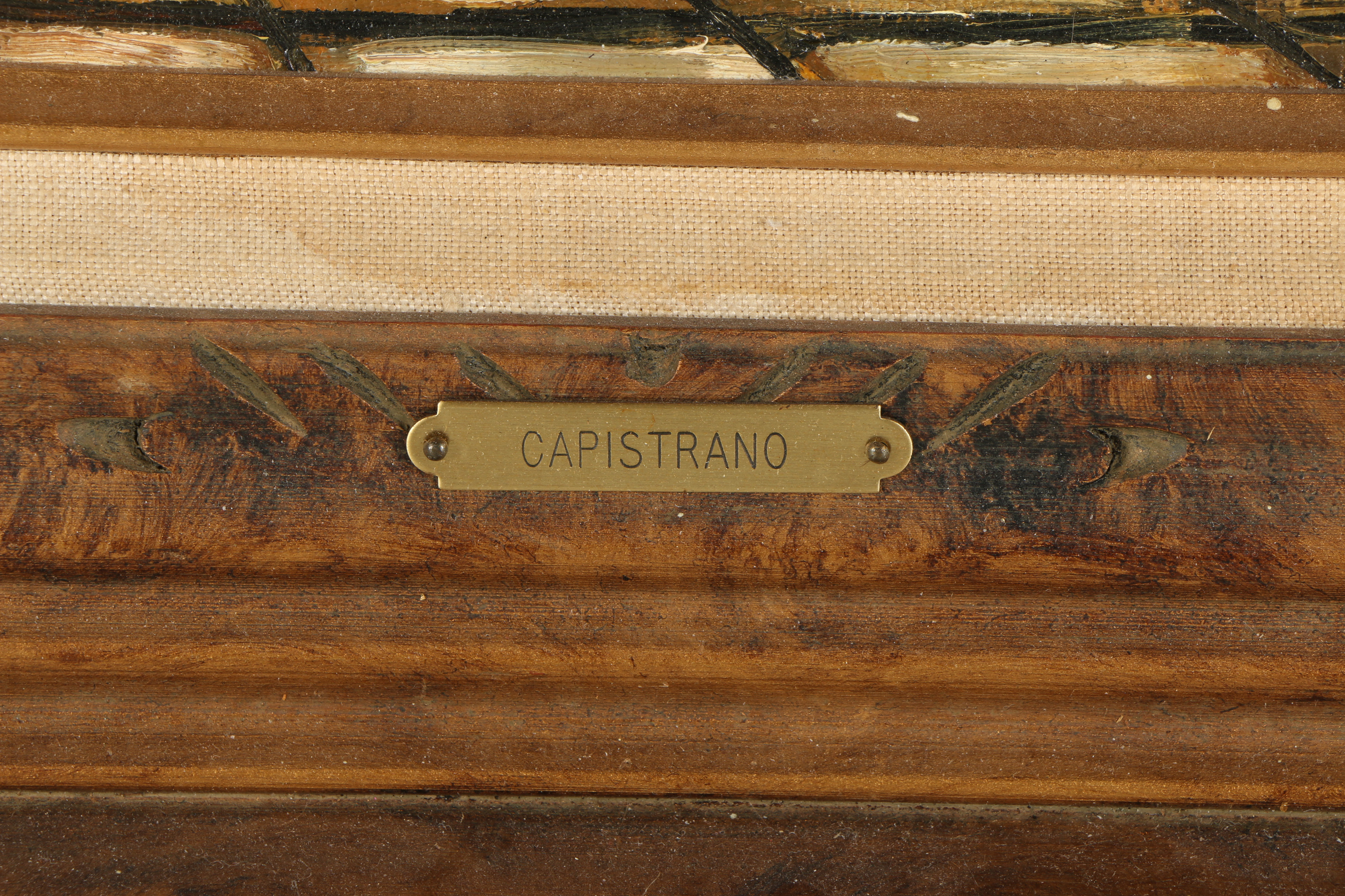 Oil Painting of Mission San Juan Capistrano