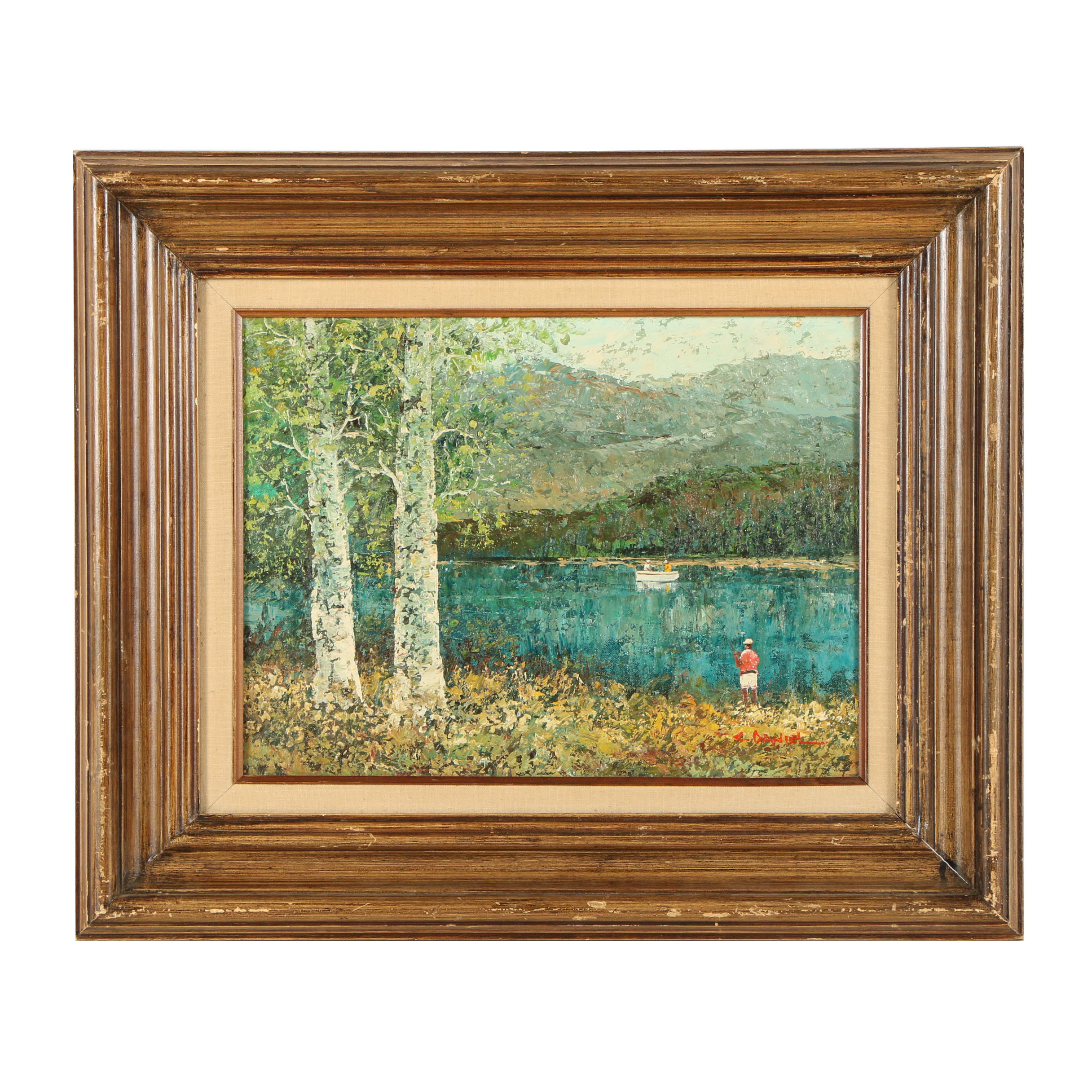 C. Daniel Oil Painting Landscape