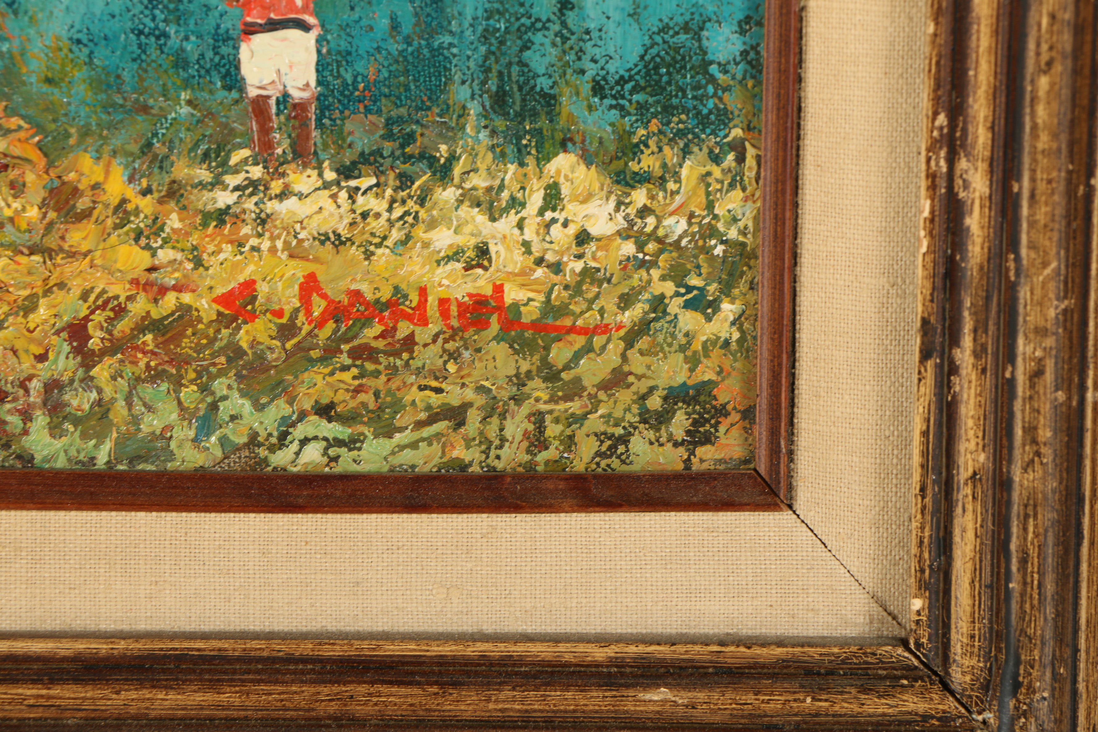 C. Daniel Oil Painting Landscape