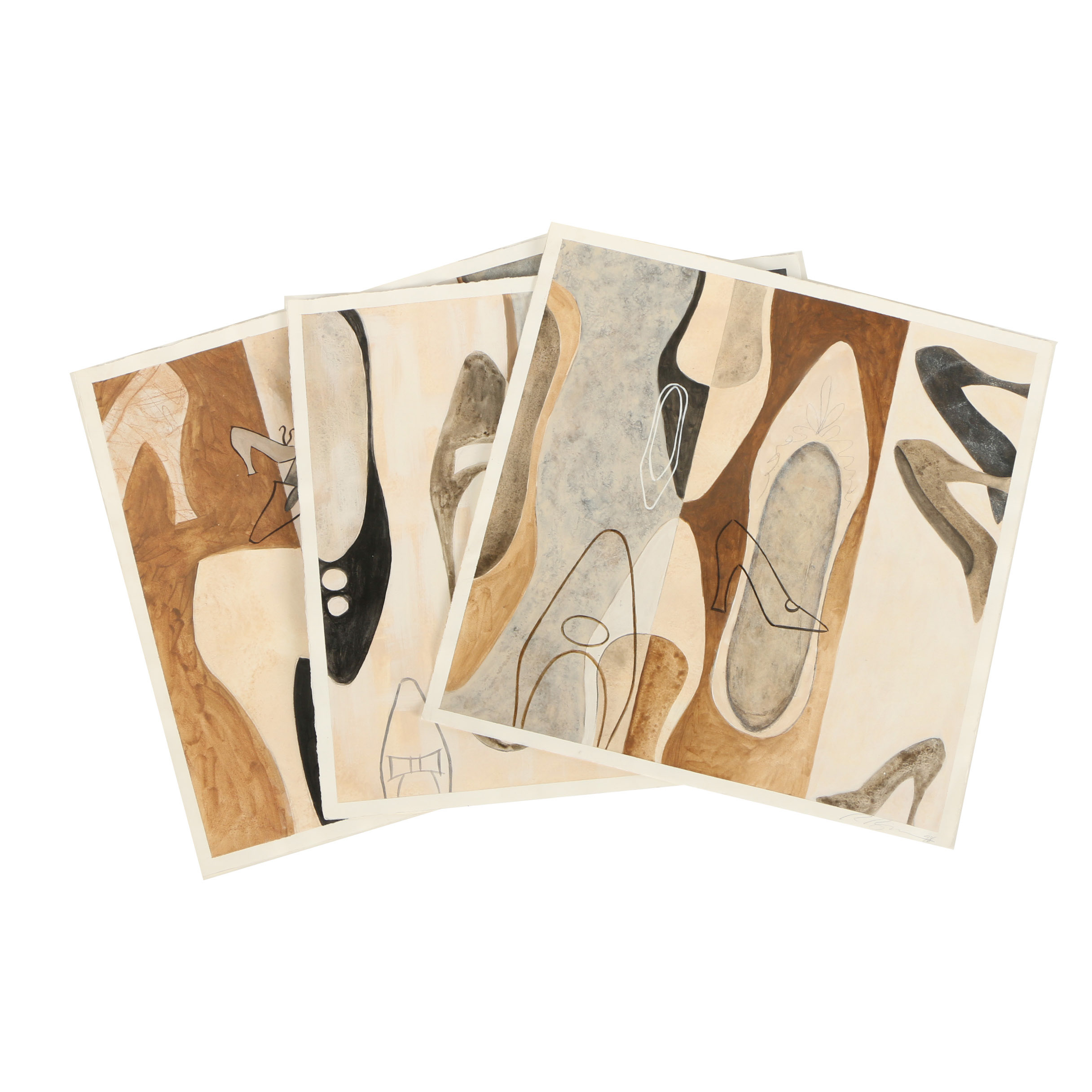 Collection of Contemporary Mixed Media Paintings