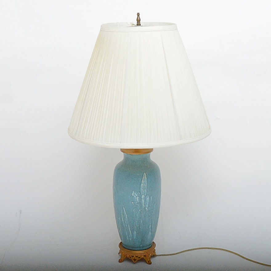 Rookwood Pottery-Style Table Lamp