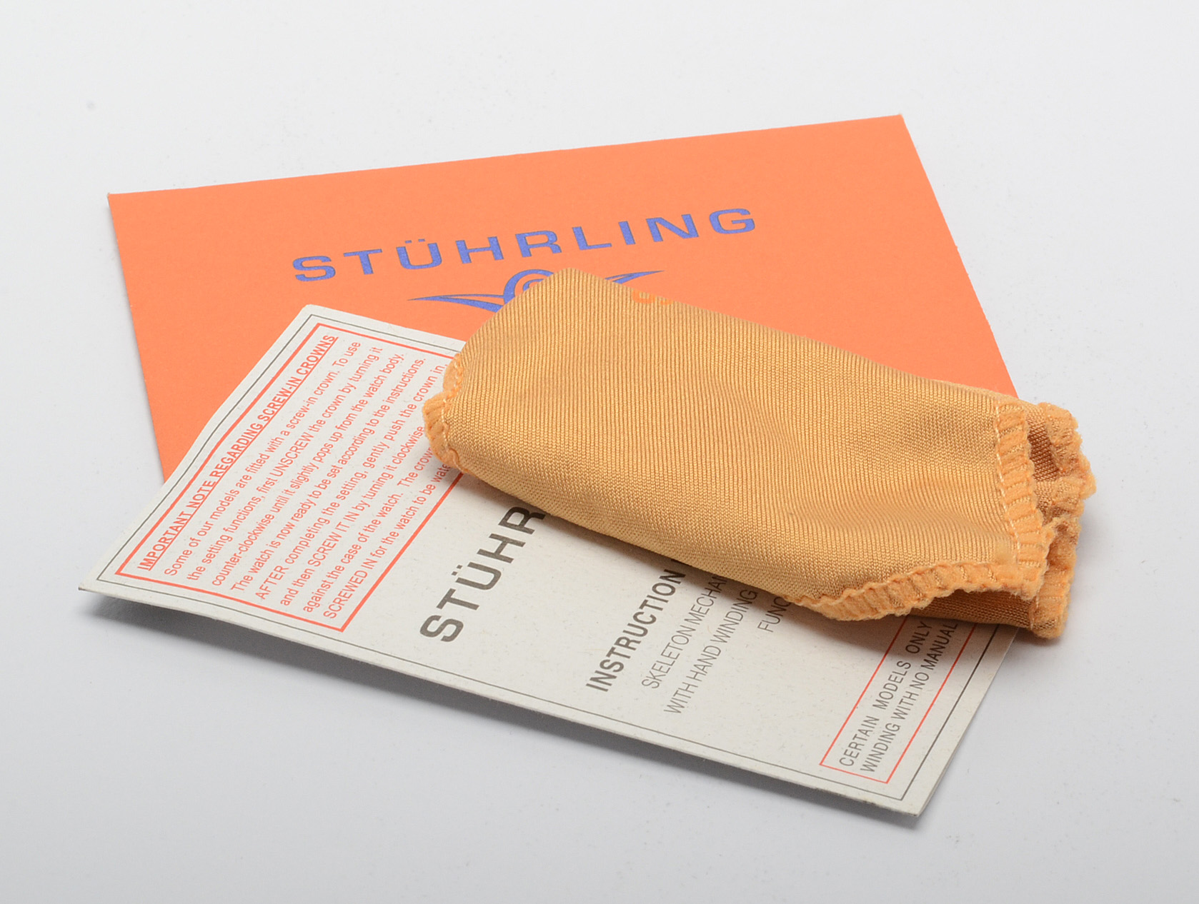 Stuhrling Skeleton Case Watch