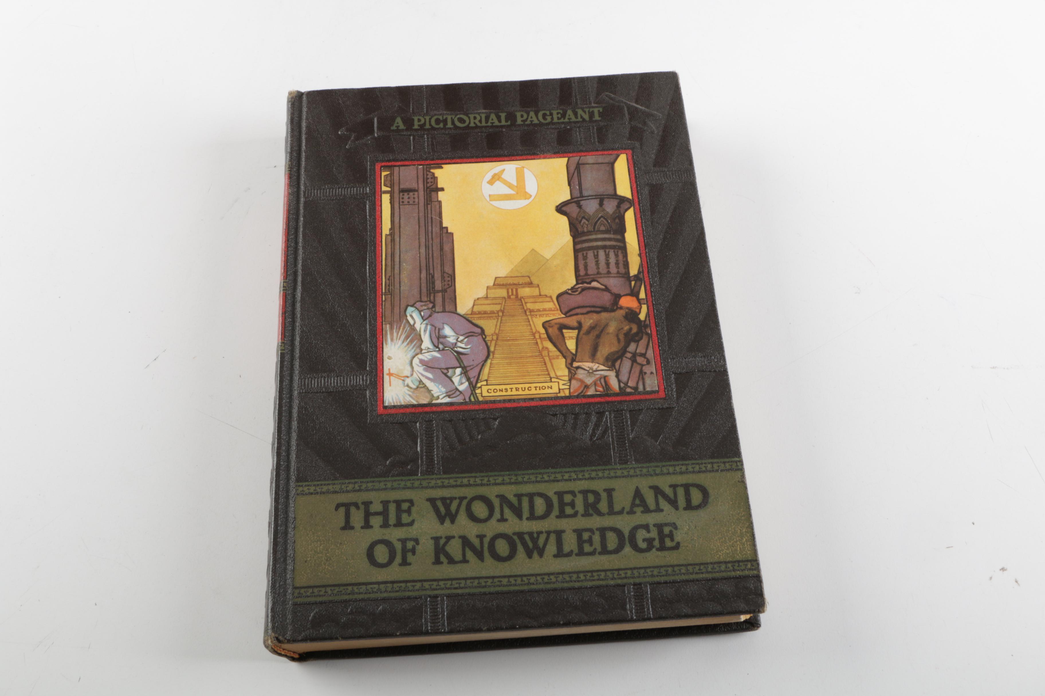 1945 "The Wonderland of Knowledge: A New Pictorial Encyclopedia" Volumes