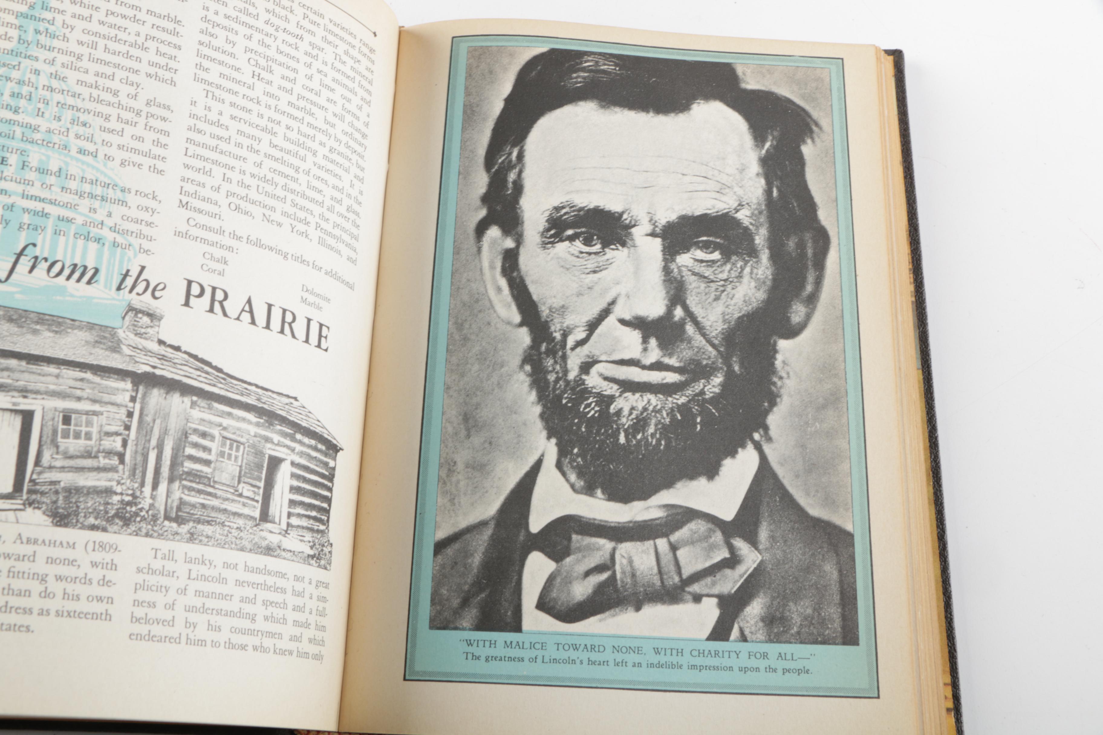 1945 "The Wonderland of Knowledge: A New Pictorial Encyclopedia" Volumes