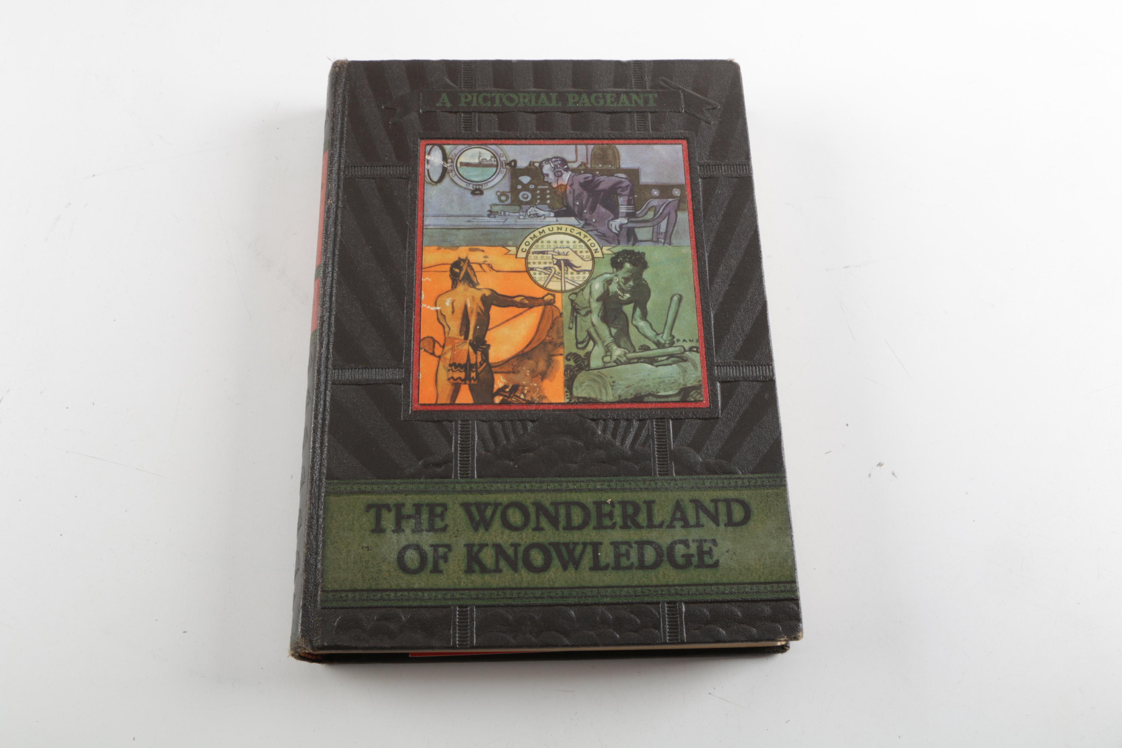 1945 "The Wonderland of Knowledge: A New Pictorial Encyclopedia" Volumes