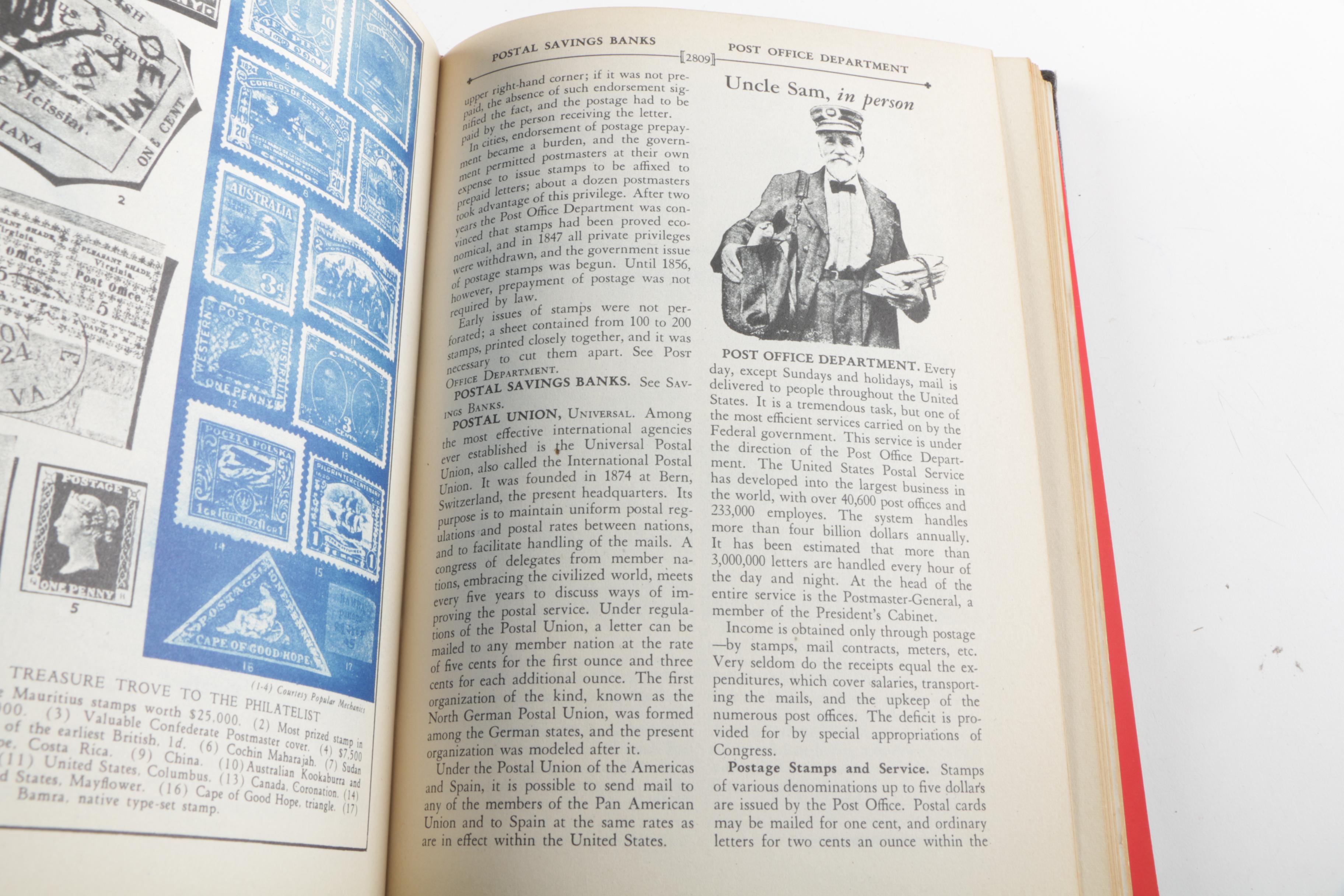 1945 "The Wonderland of Knowledge: A New Pictorial Encyclopedia" Volumes