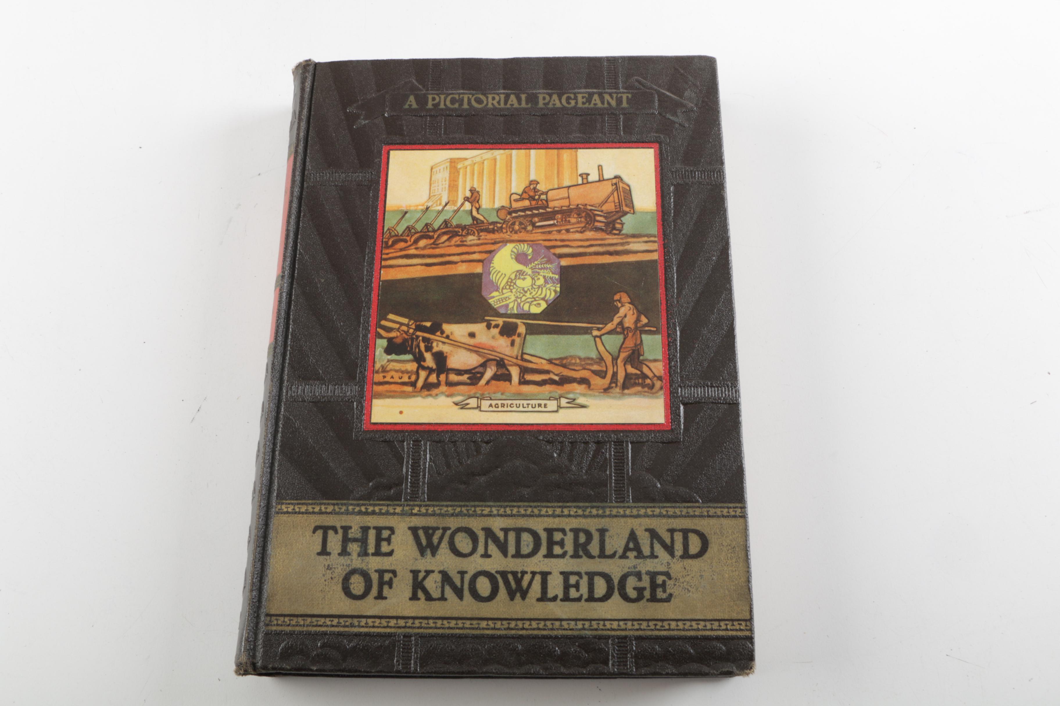 1945 "The Wonderland of Knowledge: A New Pictorial Encyclopedia" Volumes