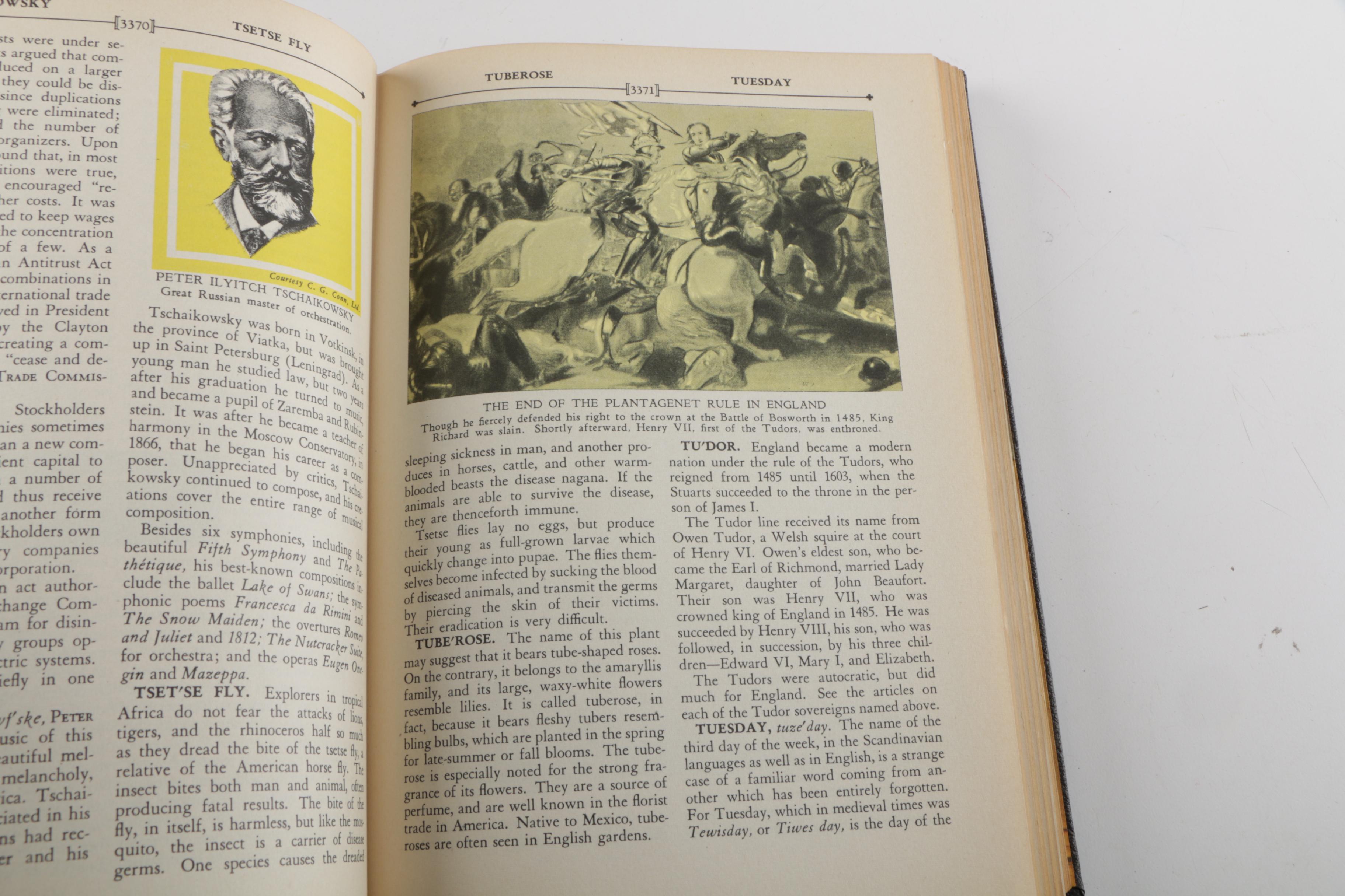 1945 "The Wonderland of Knowledge: A New Pictorial Encyclopedia" Volumes