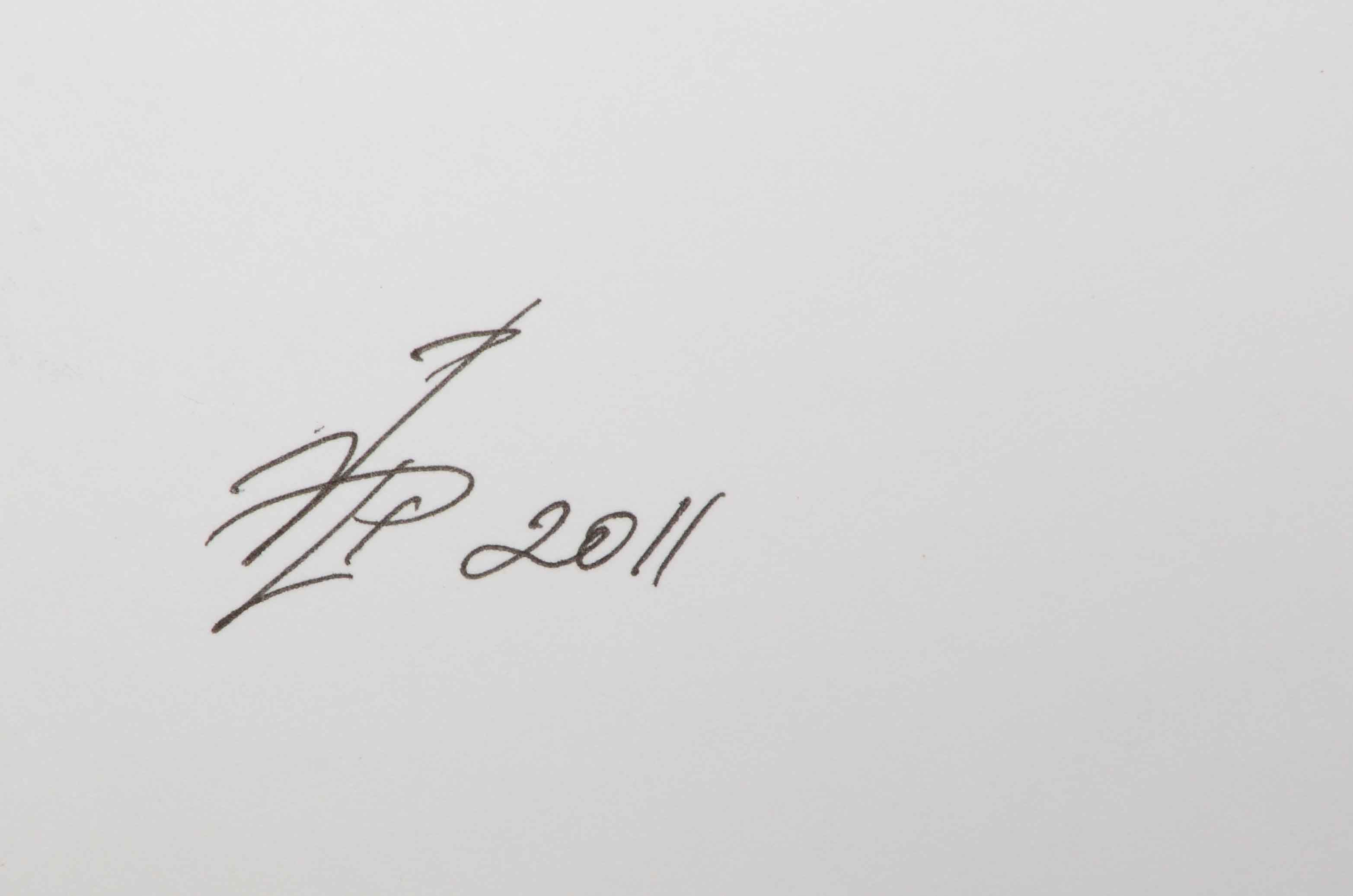 Vladimir Pronkin Original Ink Illustration on Paper