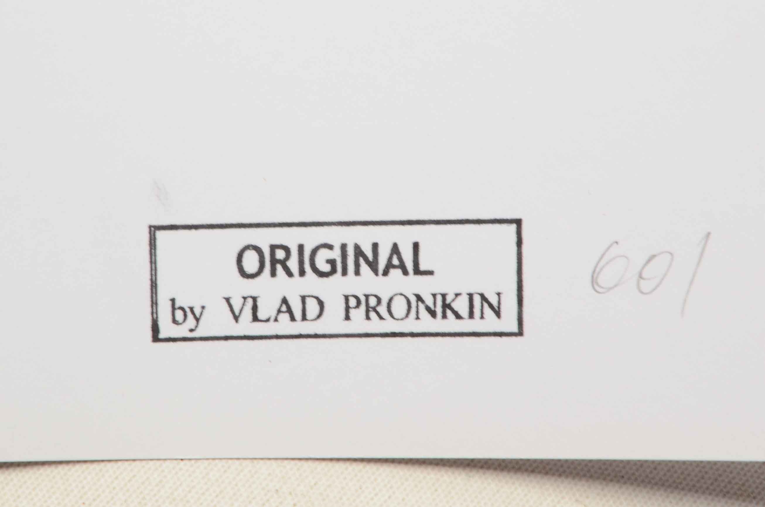 Vladimir Pronkin Original Ink Illustration on Paper