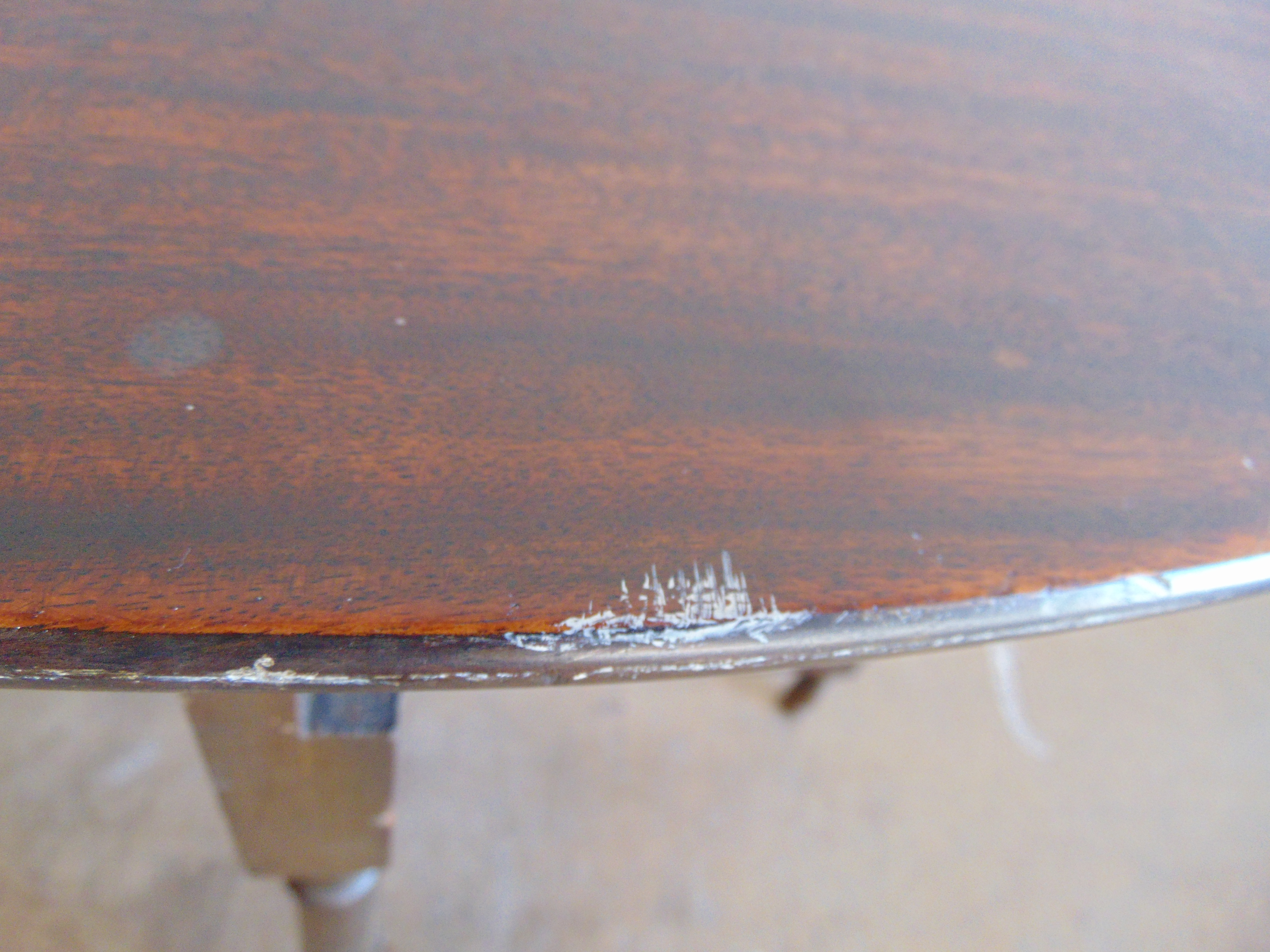 Vintage Mahogany Oval Gateleg Table