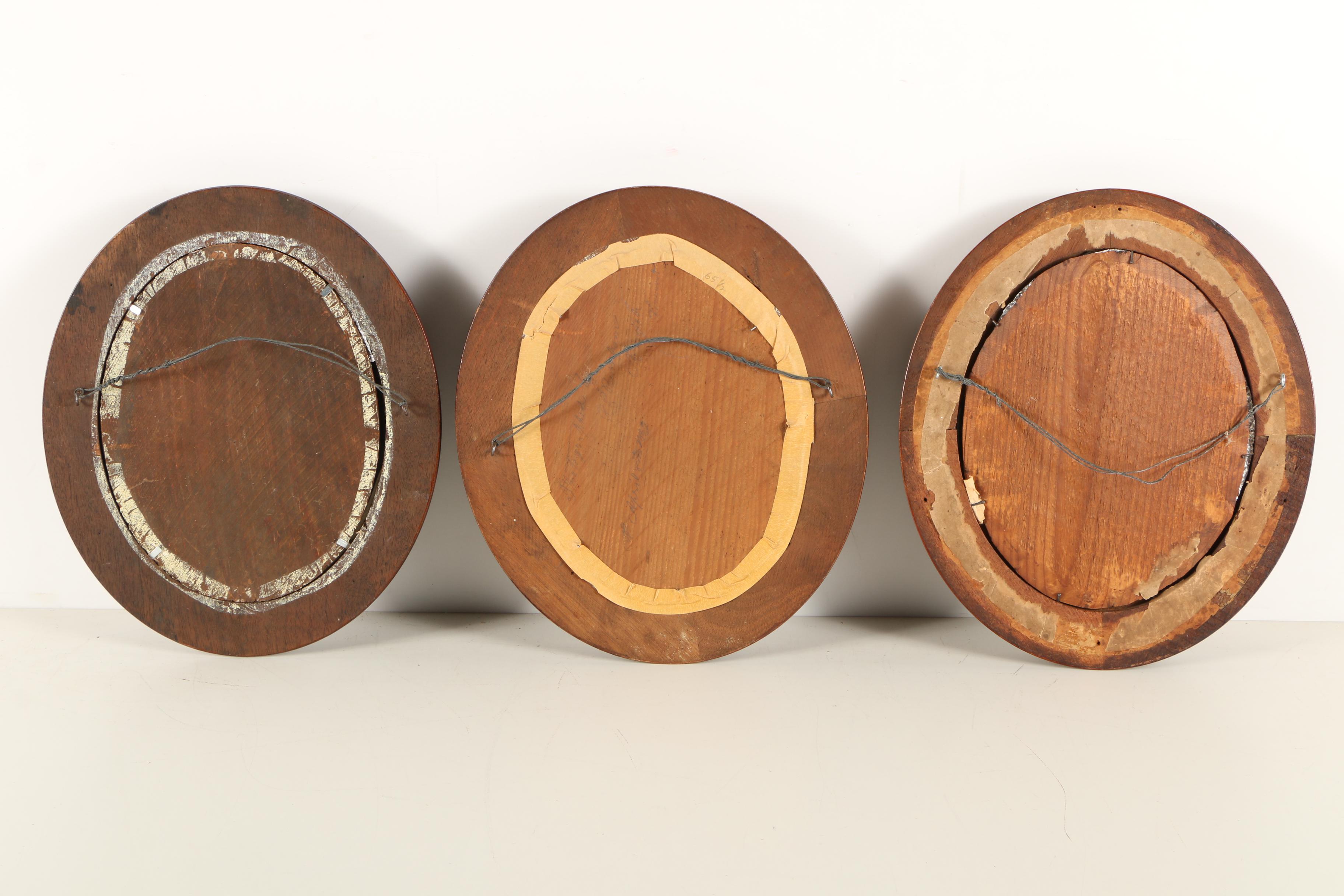 Flower-Themed Tinsel Paintings