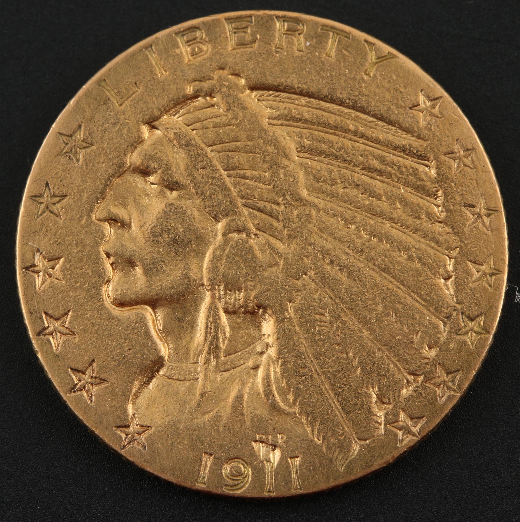 1911 Indian Head $5 Gold Coin