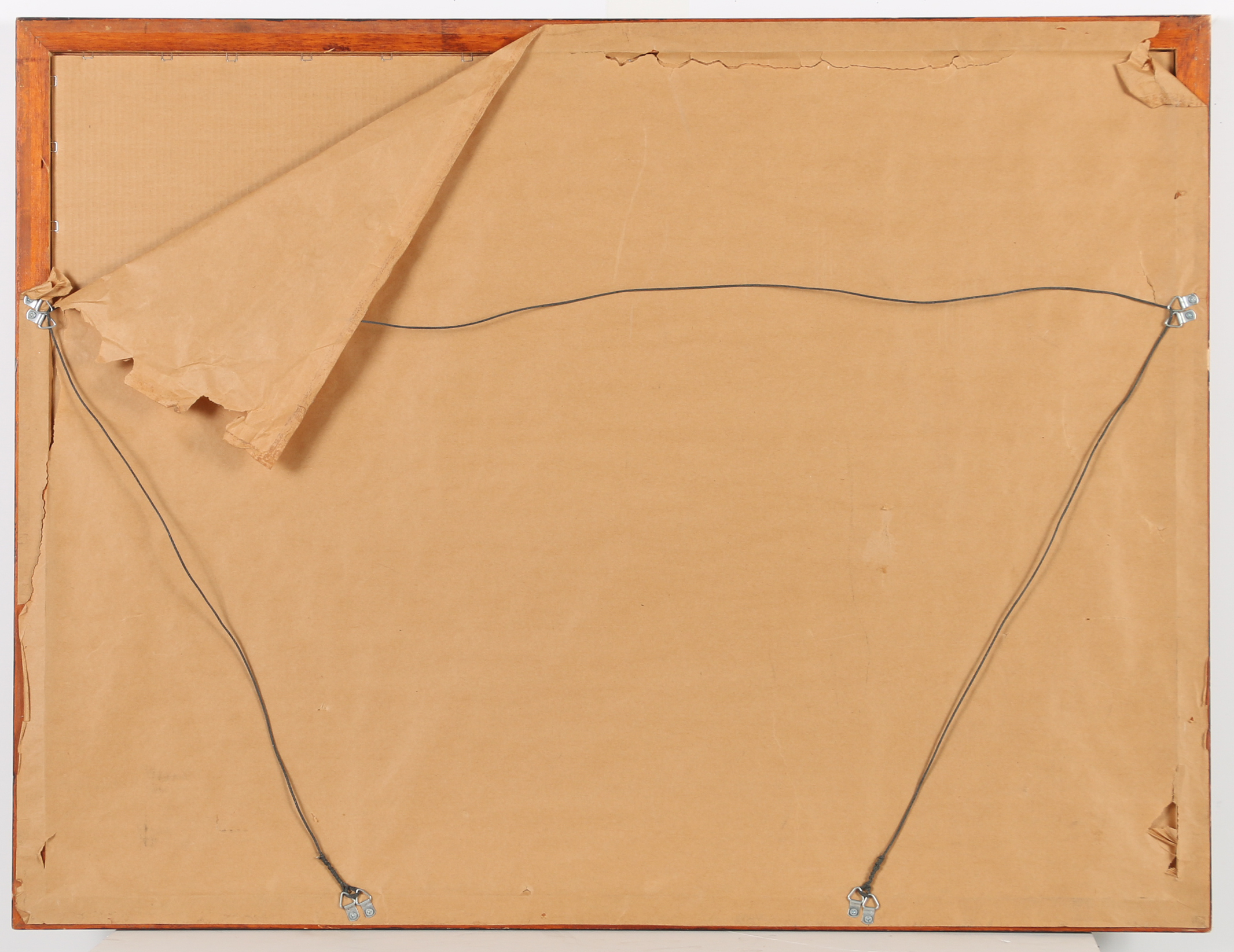 J. M. Vayreda Canadell Color Lithograph "Cadaques - Sala Nonell"