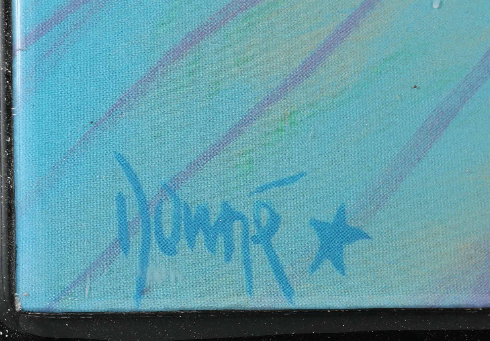 Offset Lithograph After Downe Burns "Santa Fe Surreal"