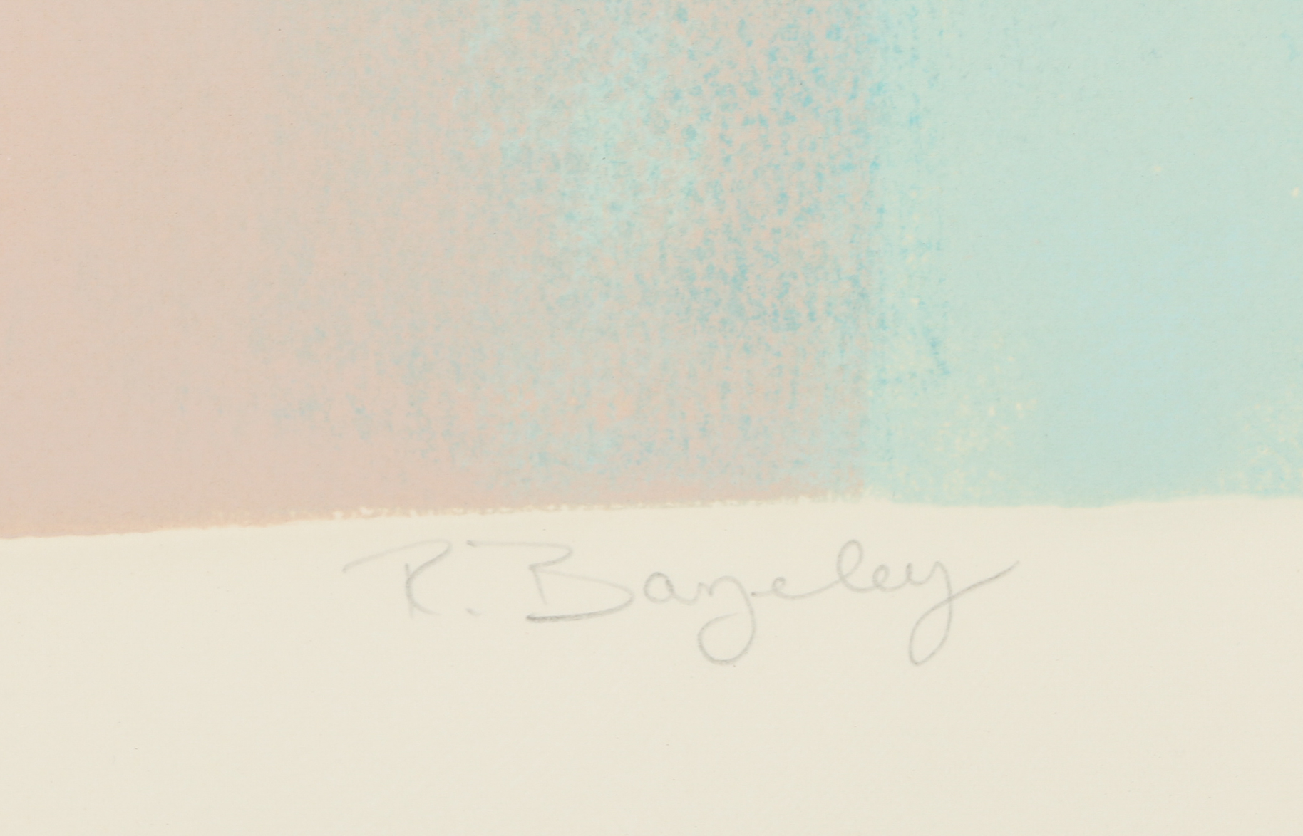 R. Bageley Monoprint "Going Home 2A"