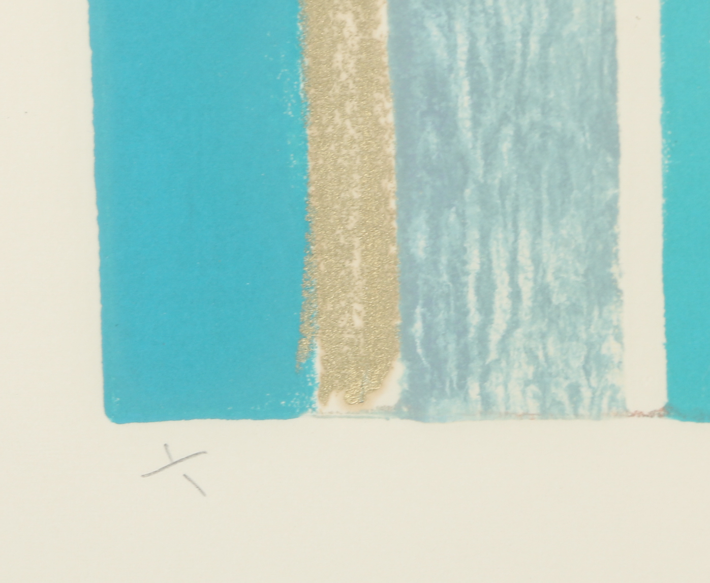 R. Bageley Monoprint "Going Home 2A"