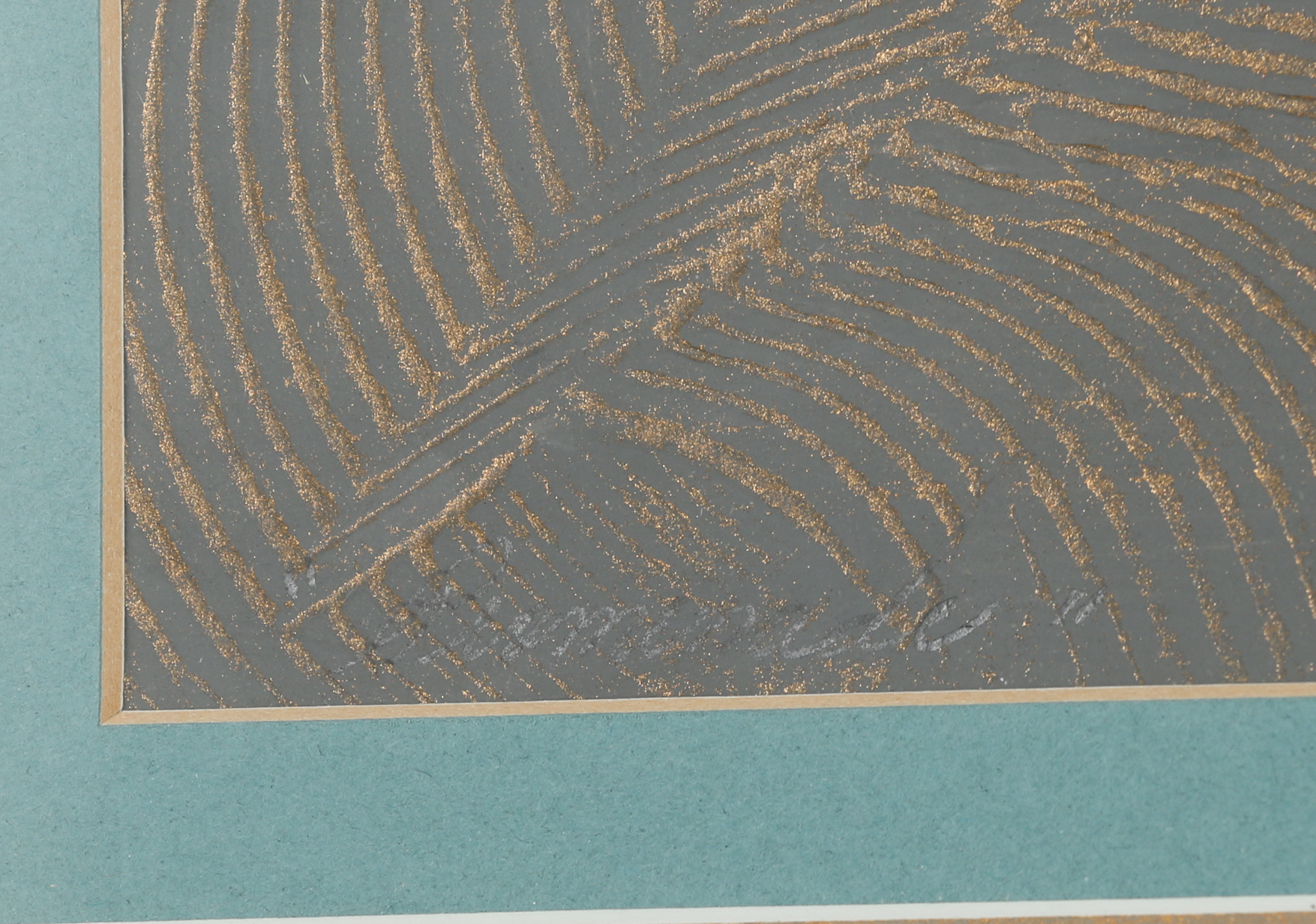 Mixed Media Painting "Promenade"