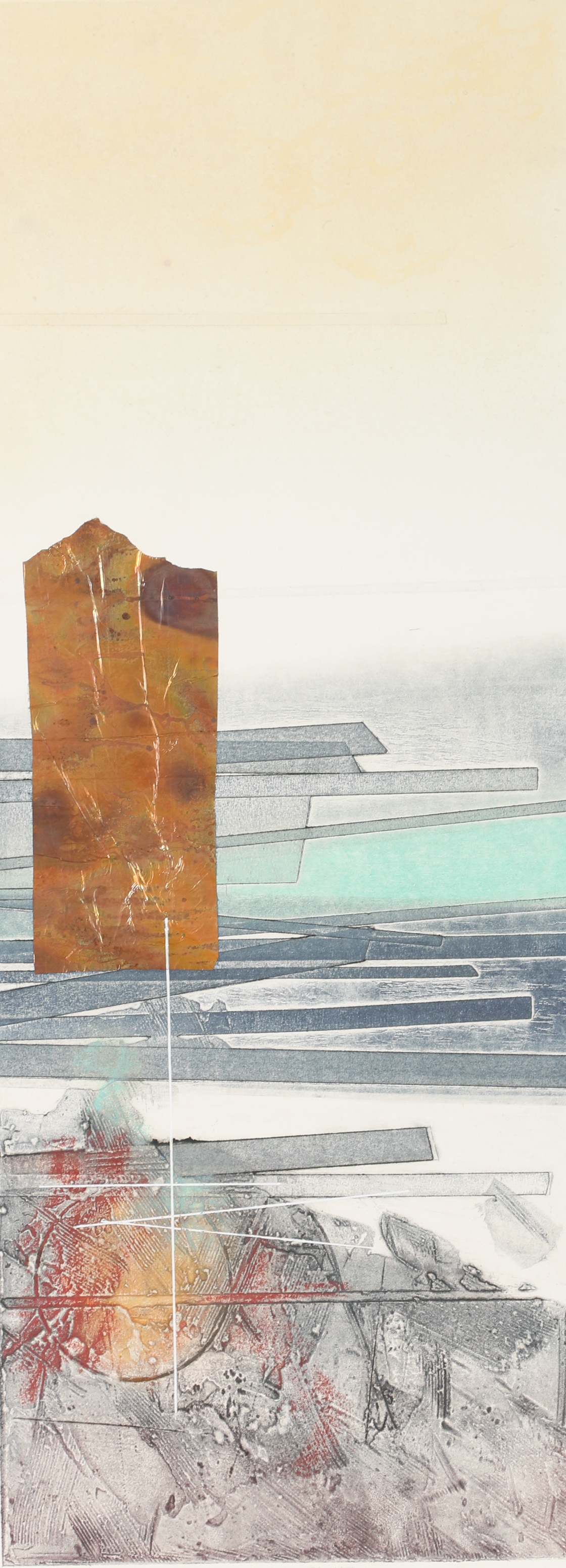 Robert Alan Devoe Limited Edition Relief Print "Strange Dawn II"