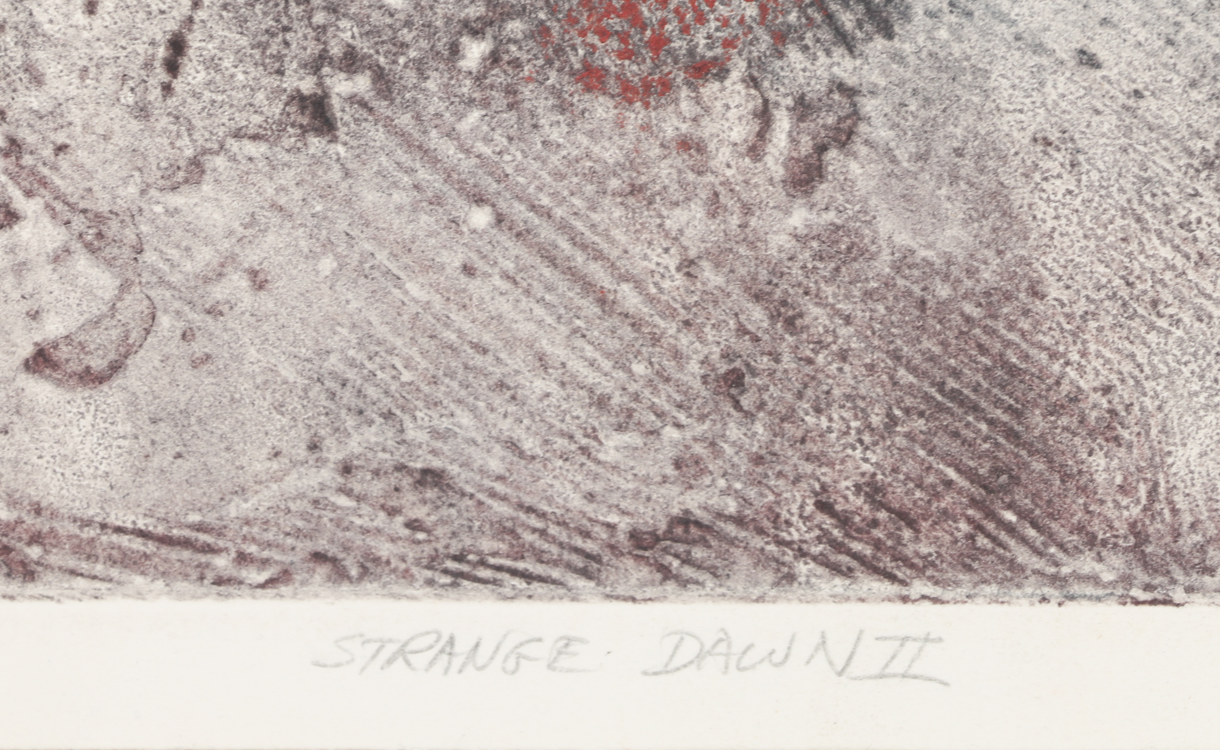 Robert Alan Devoe Limited Edition Relief Print "Strange Dawn II"