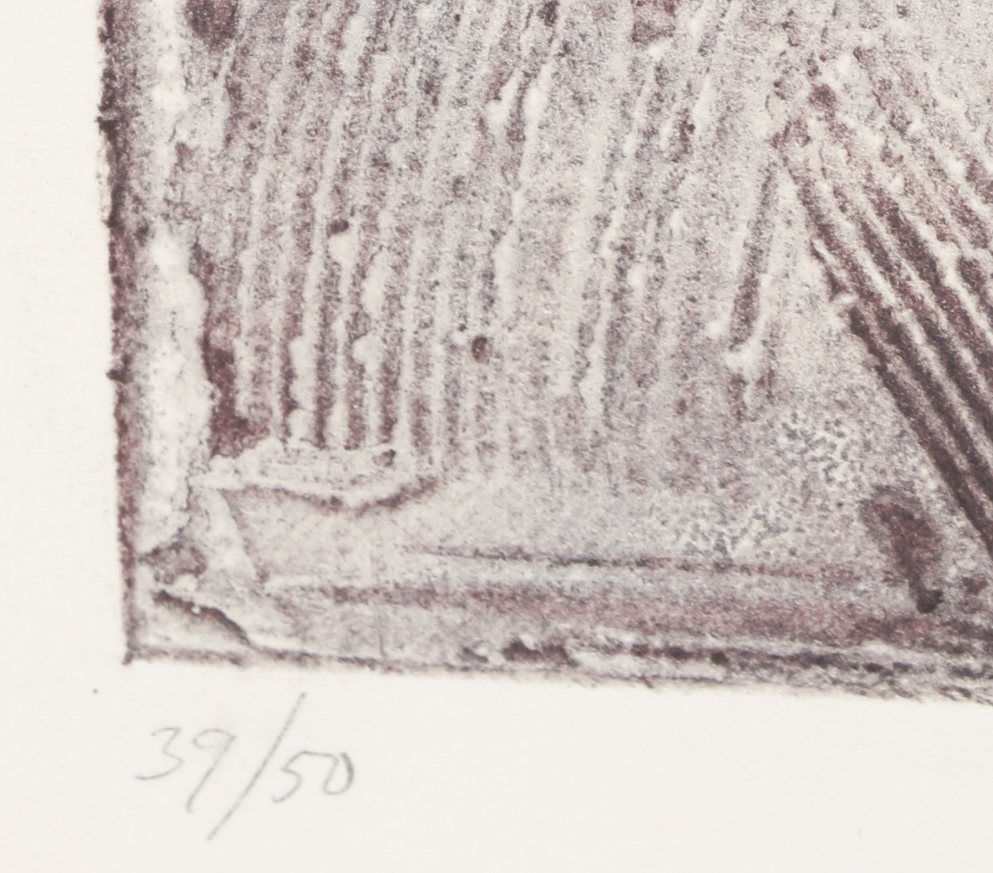 Robert Alan Devoe Limited Edition Relief Print "Strange Dawn II"