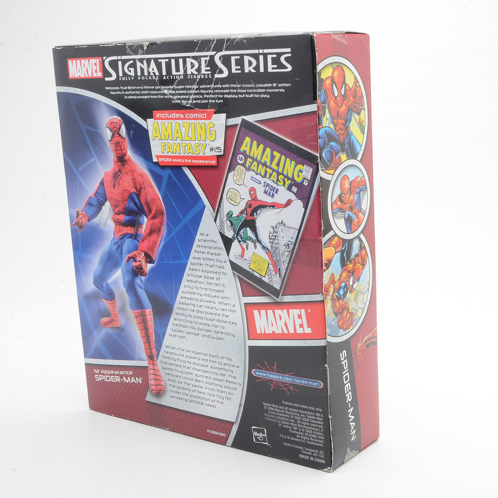 Stan Lee Signed "Spider-Man" Doll PSA COA