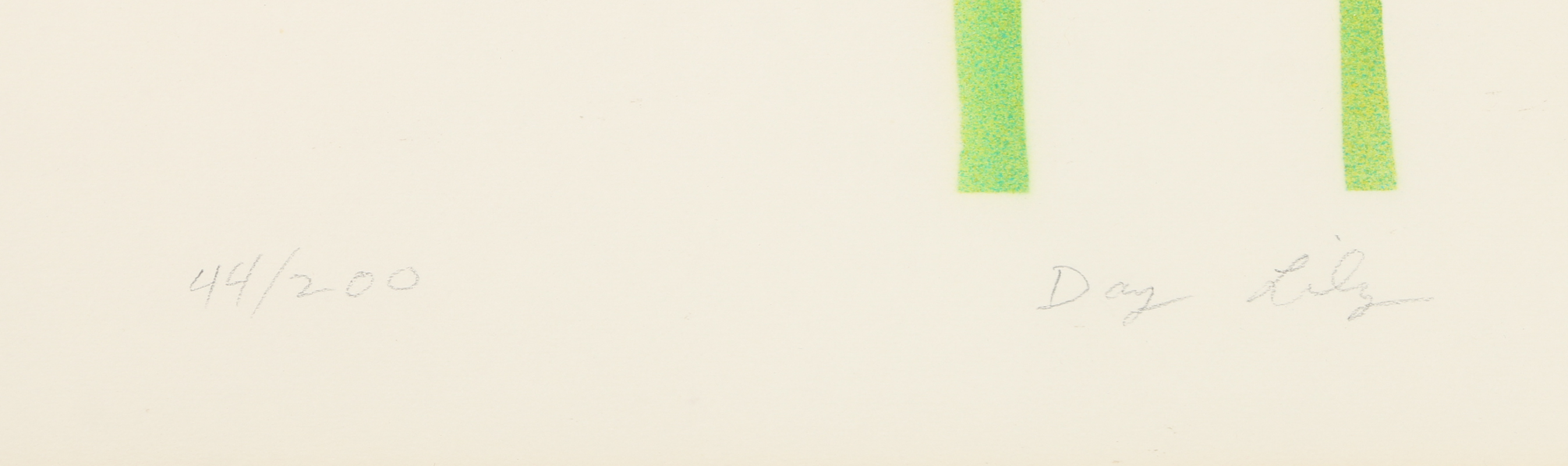 Two K. Wolff Stencil Prints Including "Darwin Tulip" and "Day Lily"