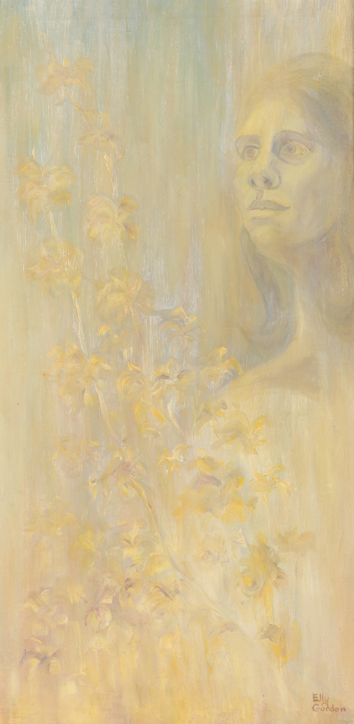Elly Gordon 1962 Oil Painting