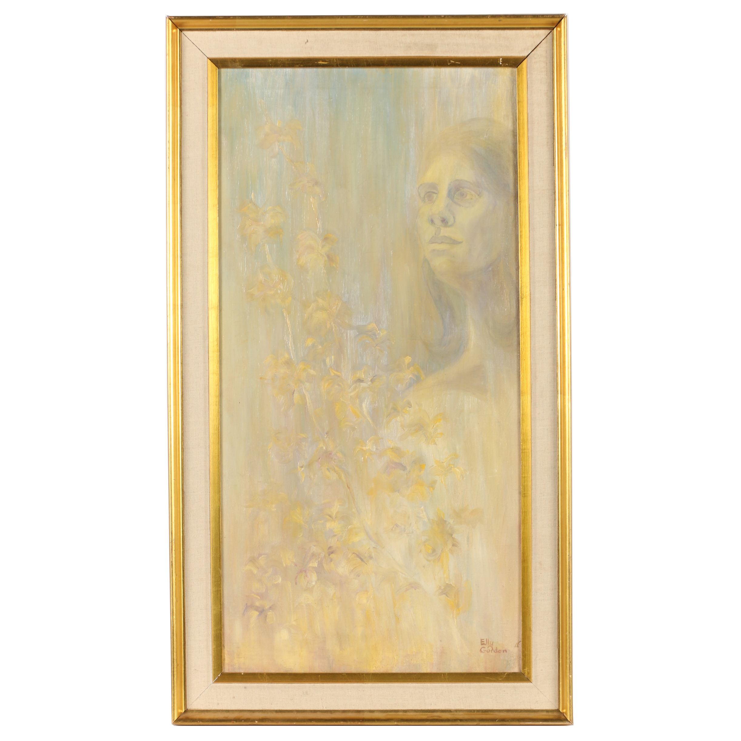 Elly Gordon 1962 Oil Painting
