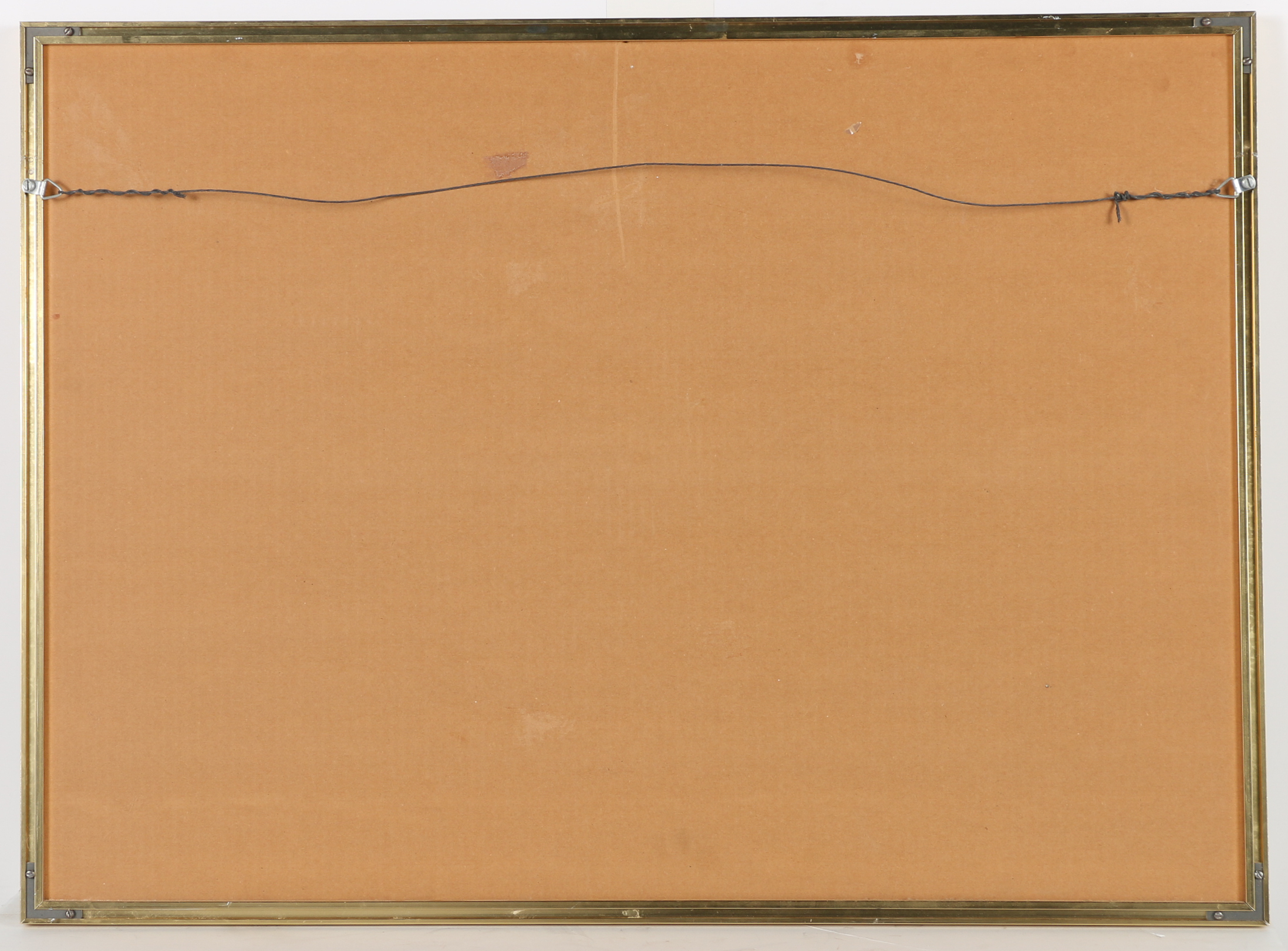 Barbara Hess Mercier Limited Edition Offset Lithograph of Outdoor Scene