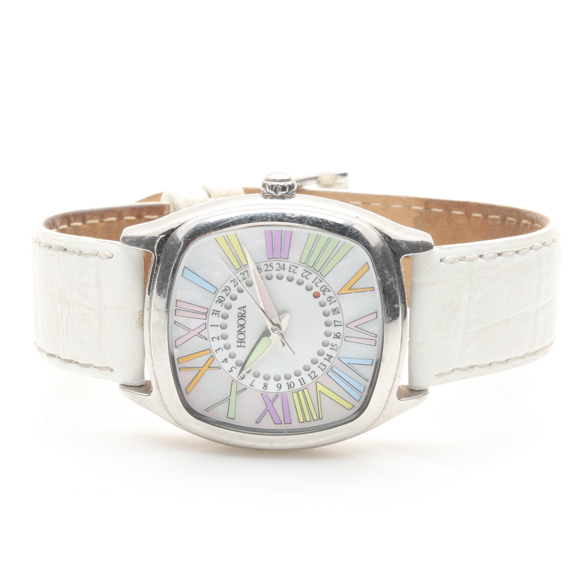 Honora Stainless Steel Watch in Pastel Colors